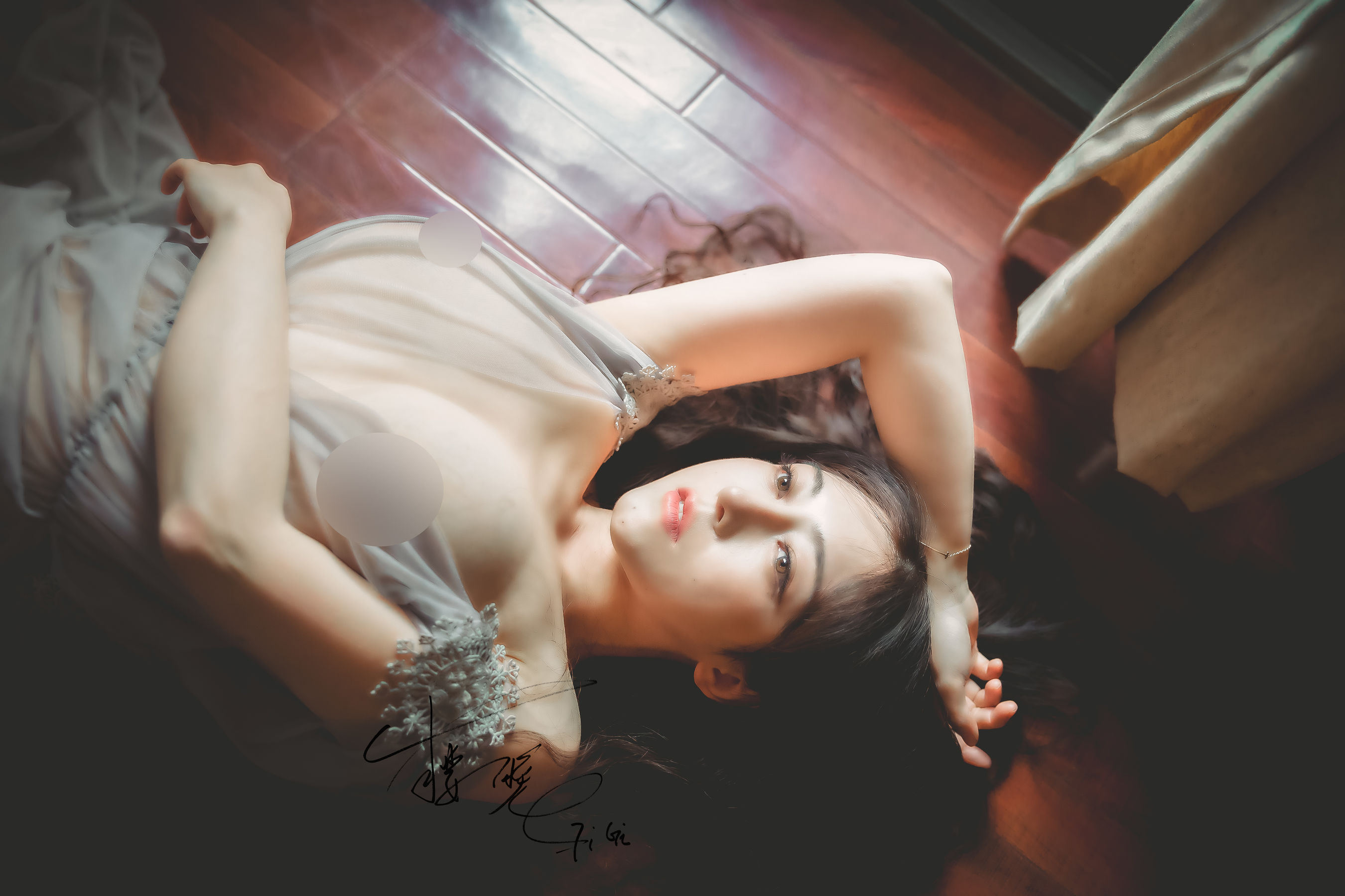 网络红人樱晚gigi – 薄纱 微密圈-第7张