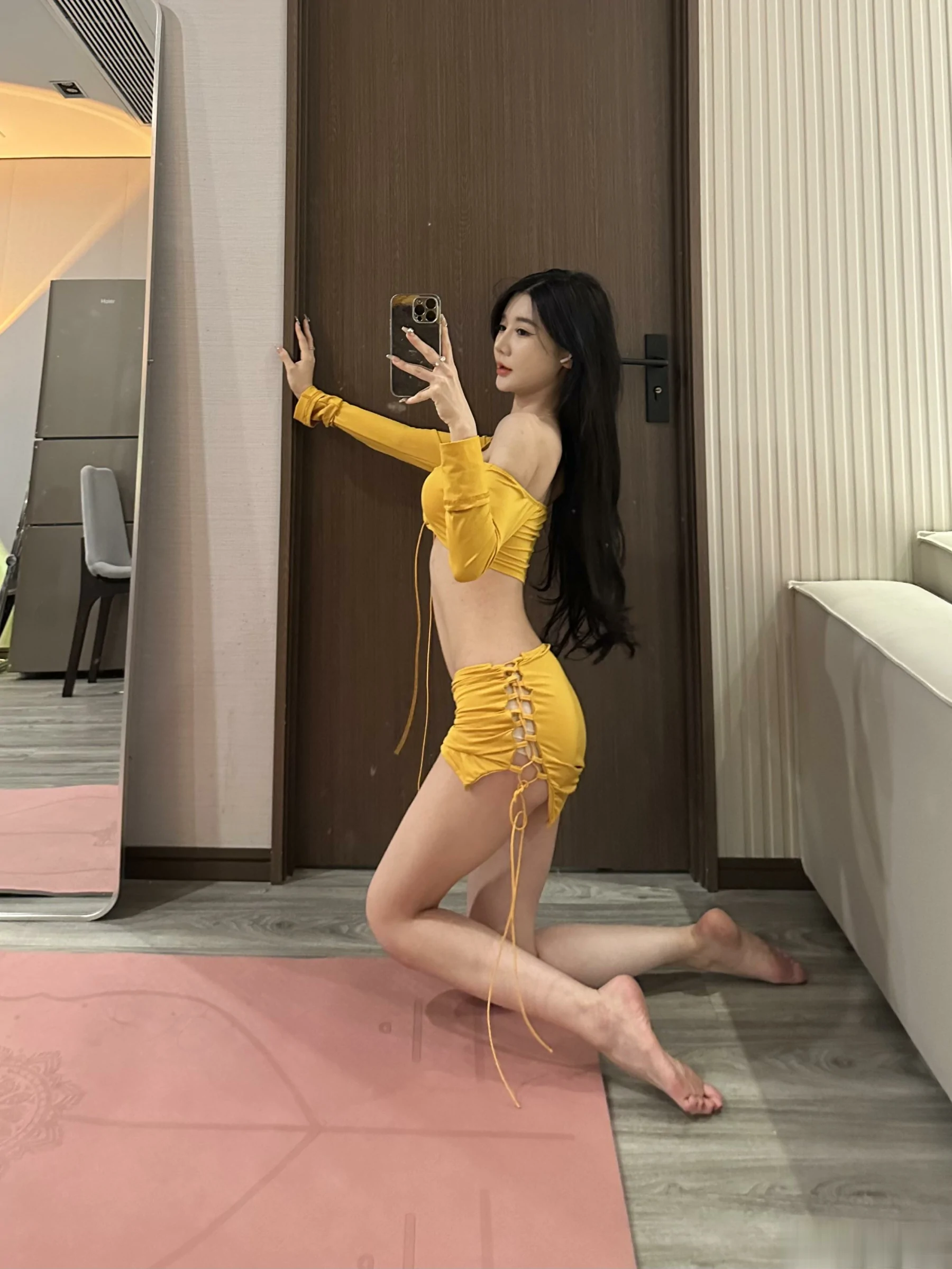 黎允熙baby – 柠檬黄 微密圈-第21张
