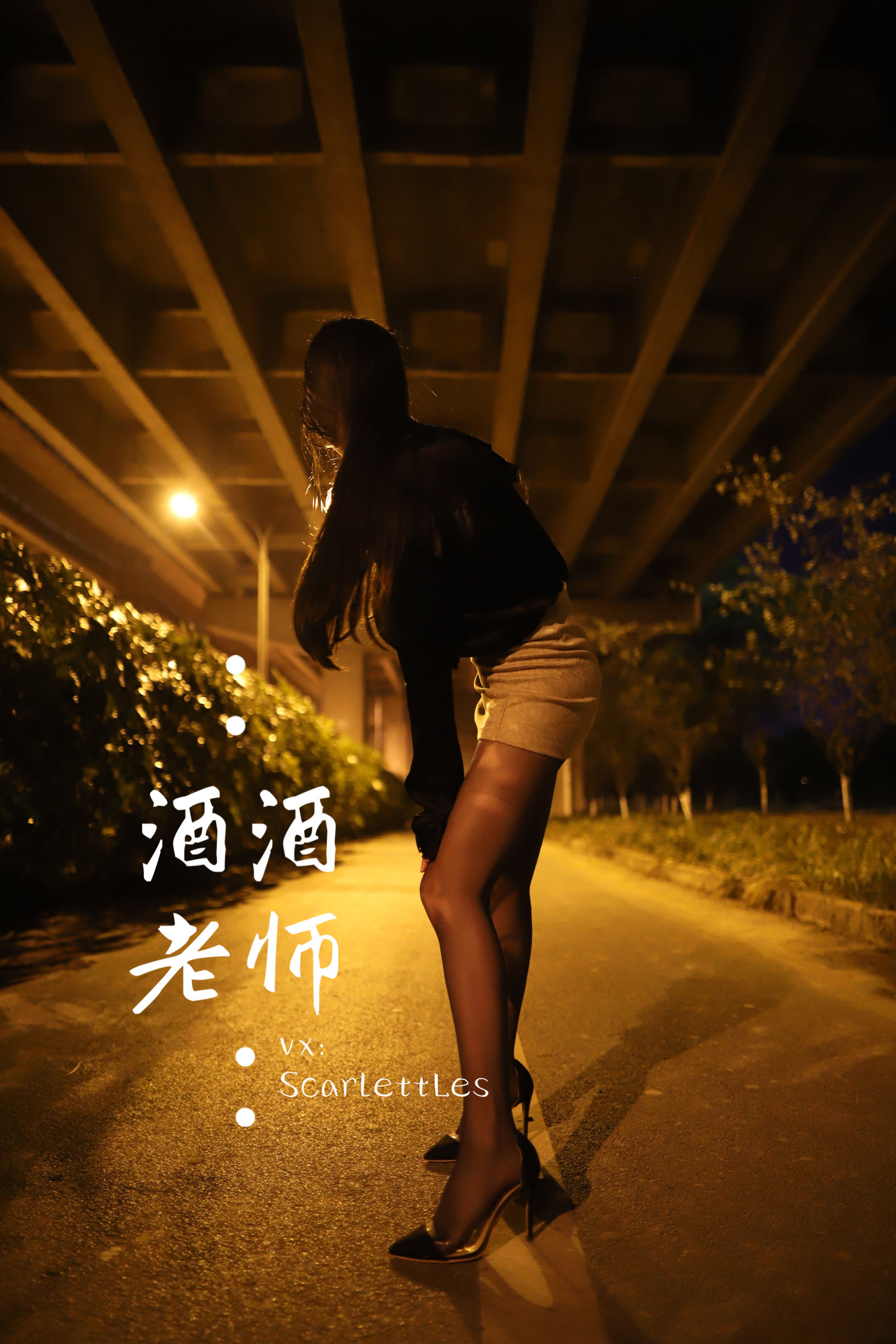 酒酒老师 – 桥下的户外丝袜课堂 微密圈-第88张