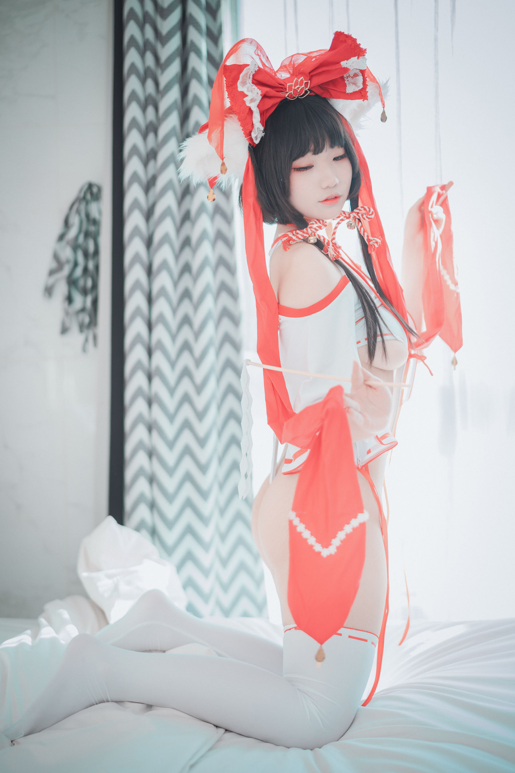 M940-[DJAWA]  Mimmi - Kitsune Miko - 94零社区 DJAWA-第2张
