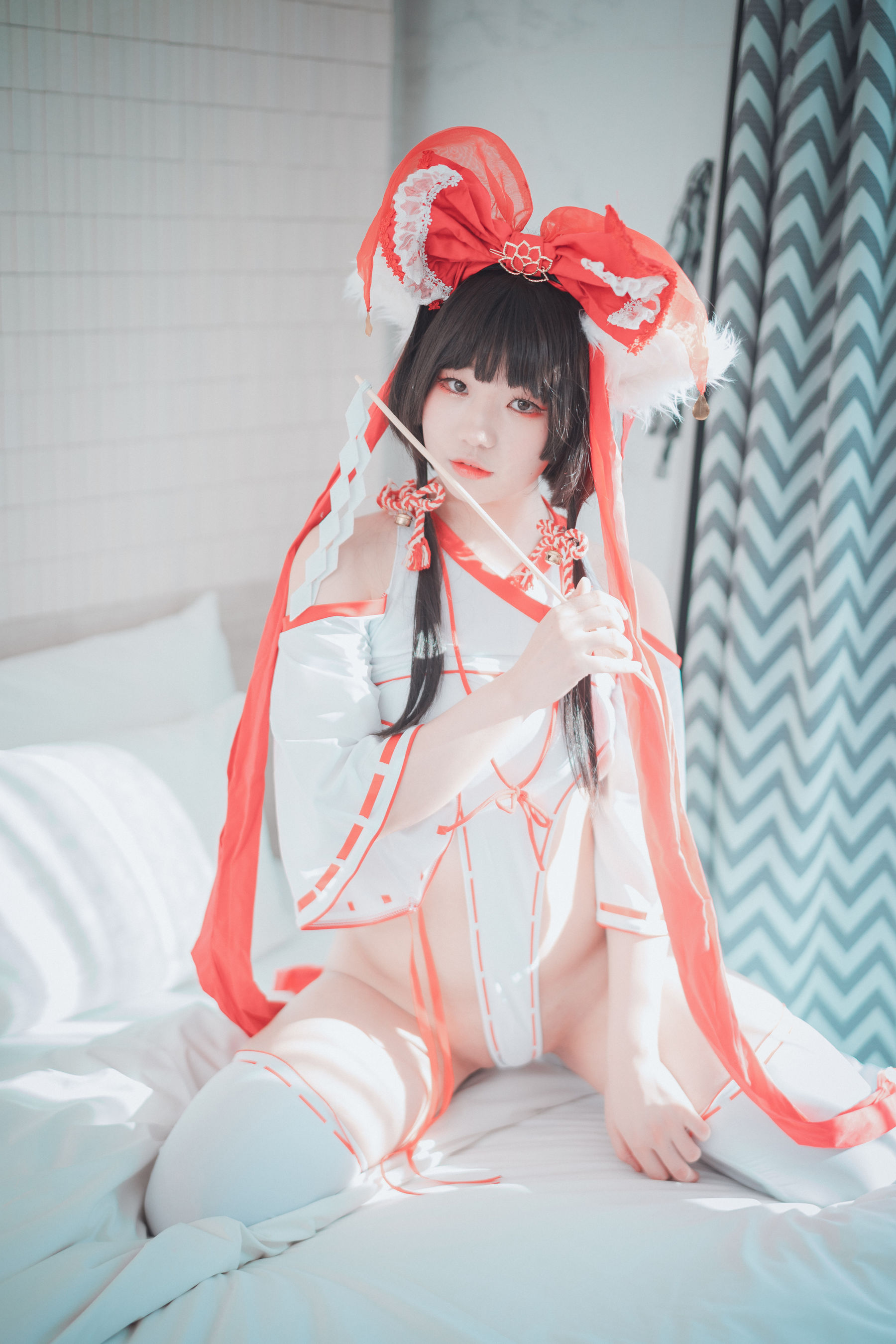 M940-[DJAWA]  Mimmi - Kitsune Miko - 94零社区 DJAWA-第4张