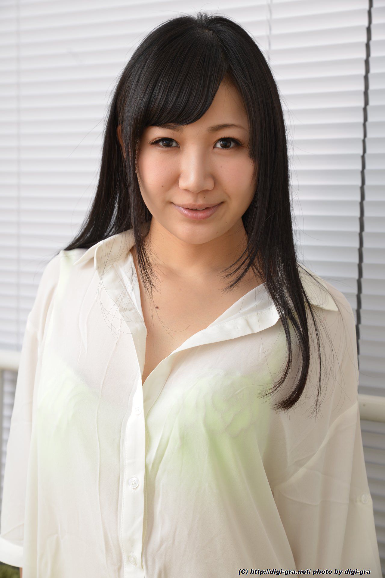 M940-星川麻紀 Set3 白衬衫+绿色丝袜系列 [Digi-Graデジグラ] - 94零社区 Digi-Gra-第3张