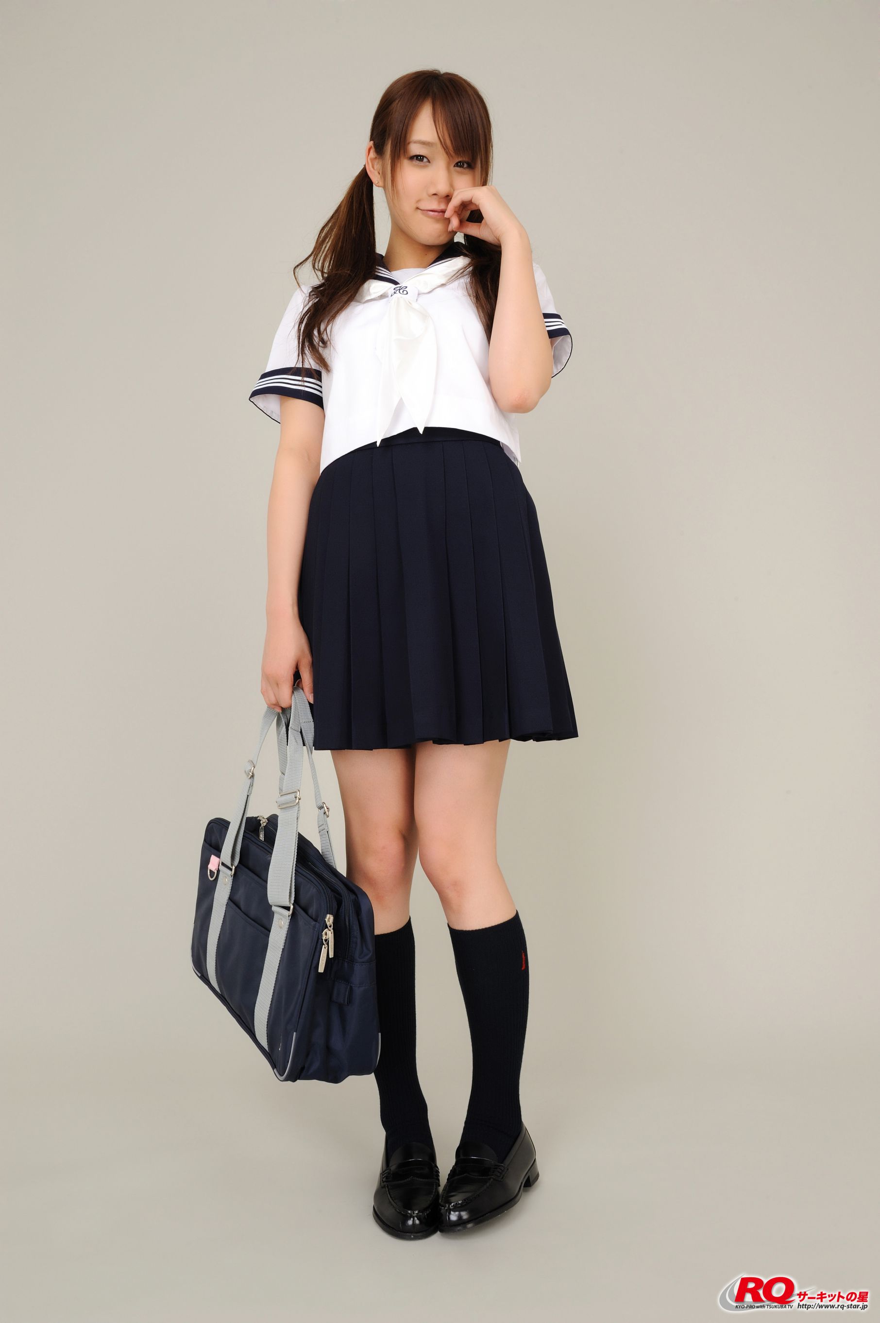 M940-[RQ-STAR] NO.00123 淵脇レイナ School Girl 校服系列 写真集 - 94零社区 RQ-STAR-第2张