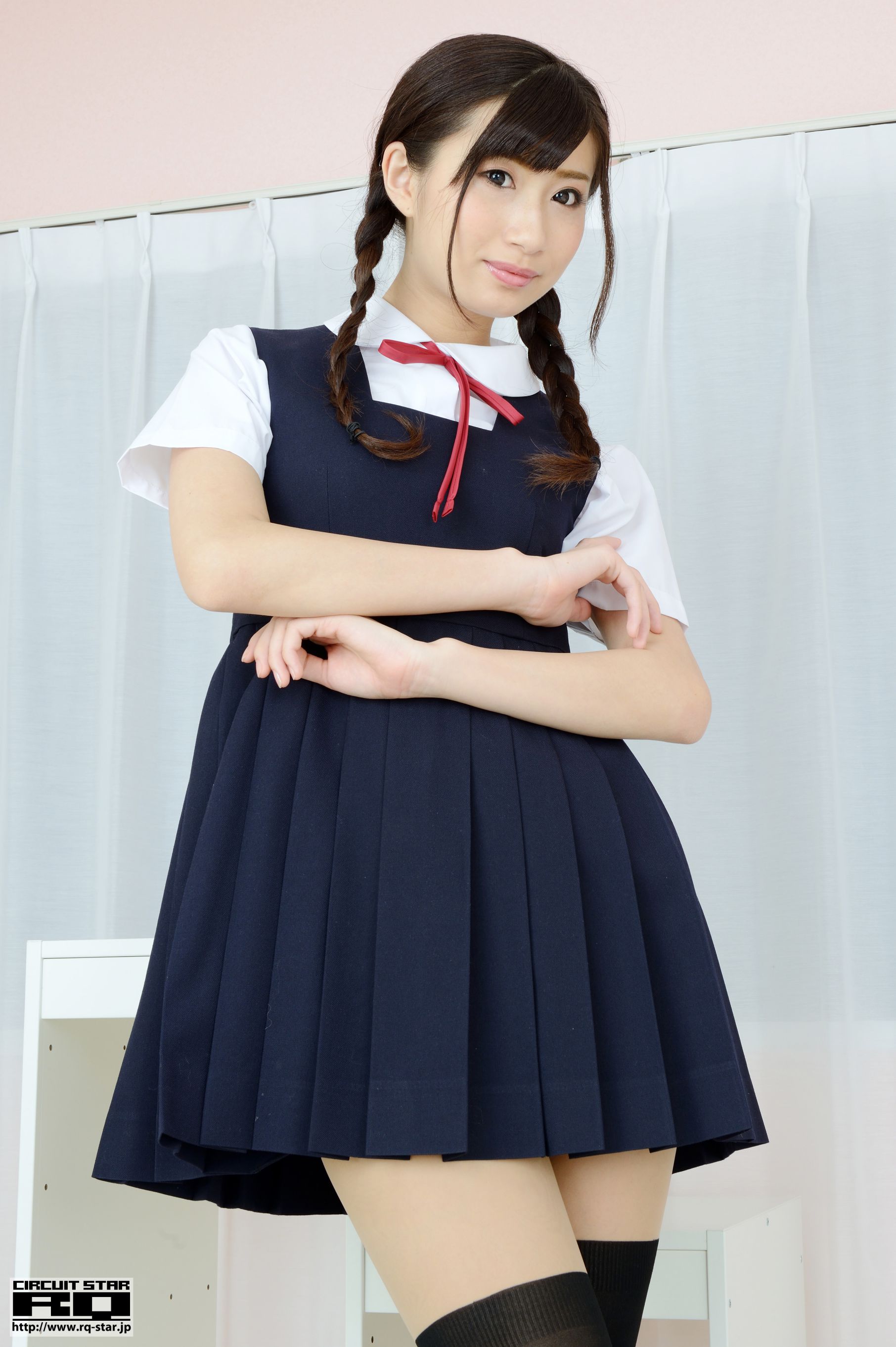 M940-[RQ-STAR] NO.00942 Ririno Oomiya 大宮梨々乃 School Girl 可爱校服 - 94零社区 RQ-STAR-第2张