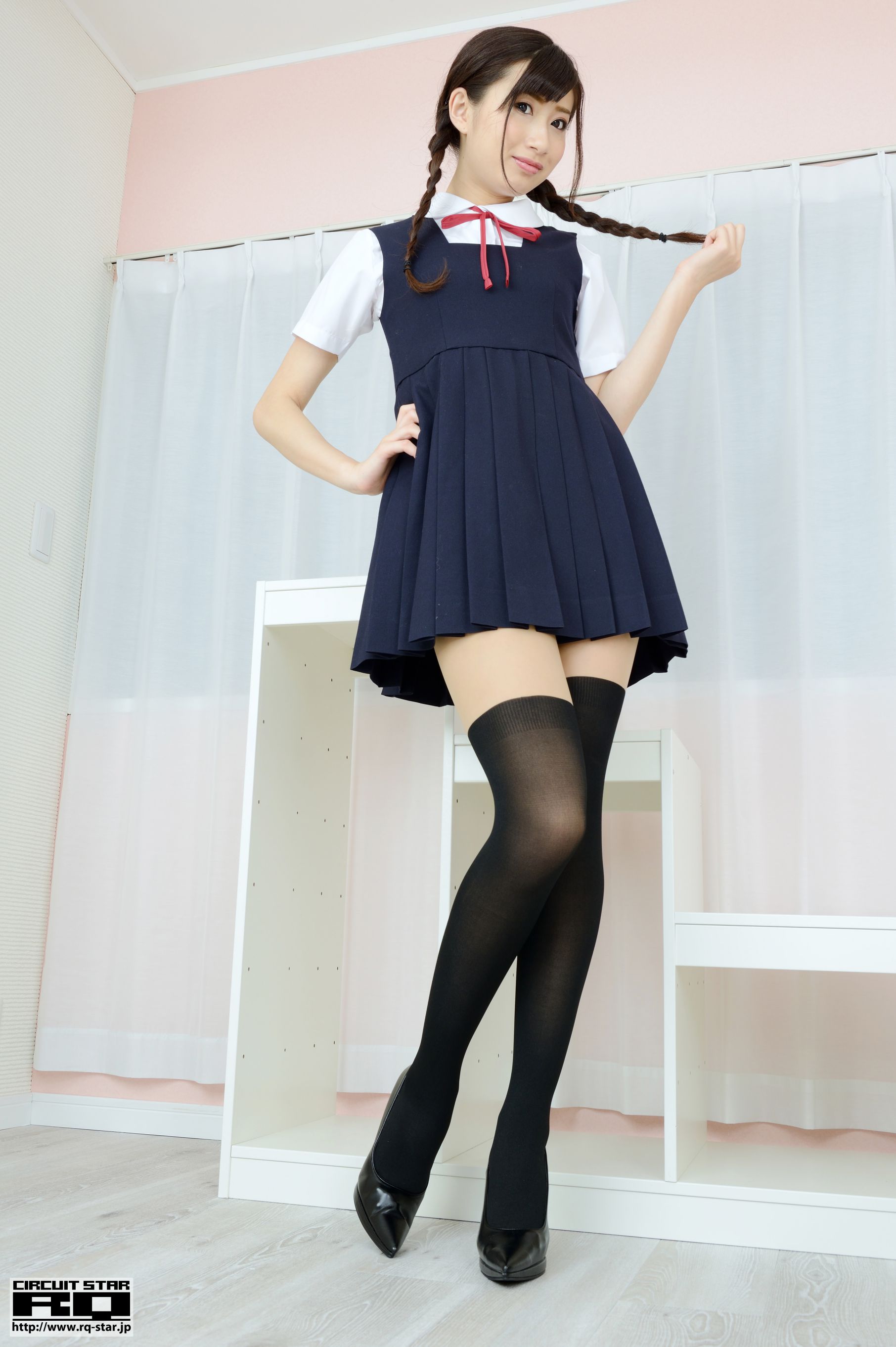 M940-[RQ-STAR] NO.00942 Ririno Oomiya 大宮梨々乃 School Girl 可爱校服 - 94零社区 RQ-STAR-第4张