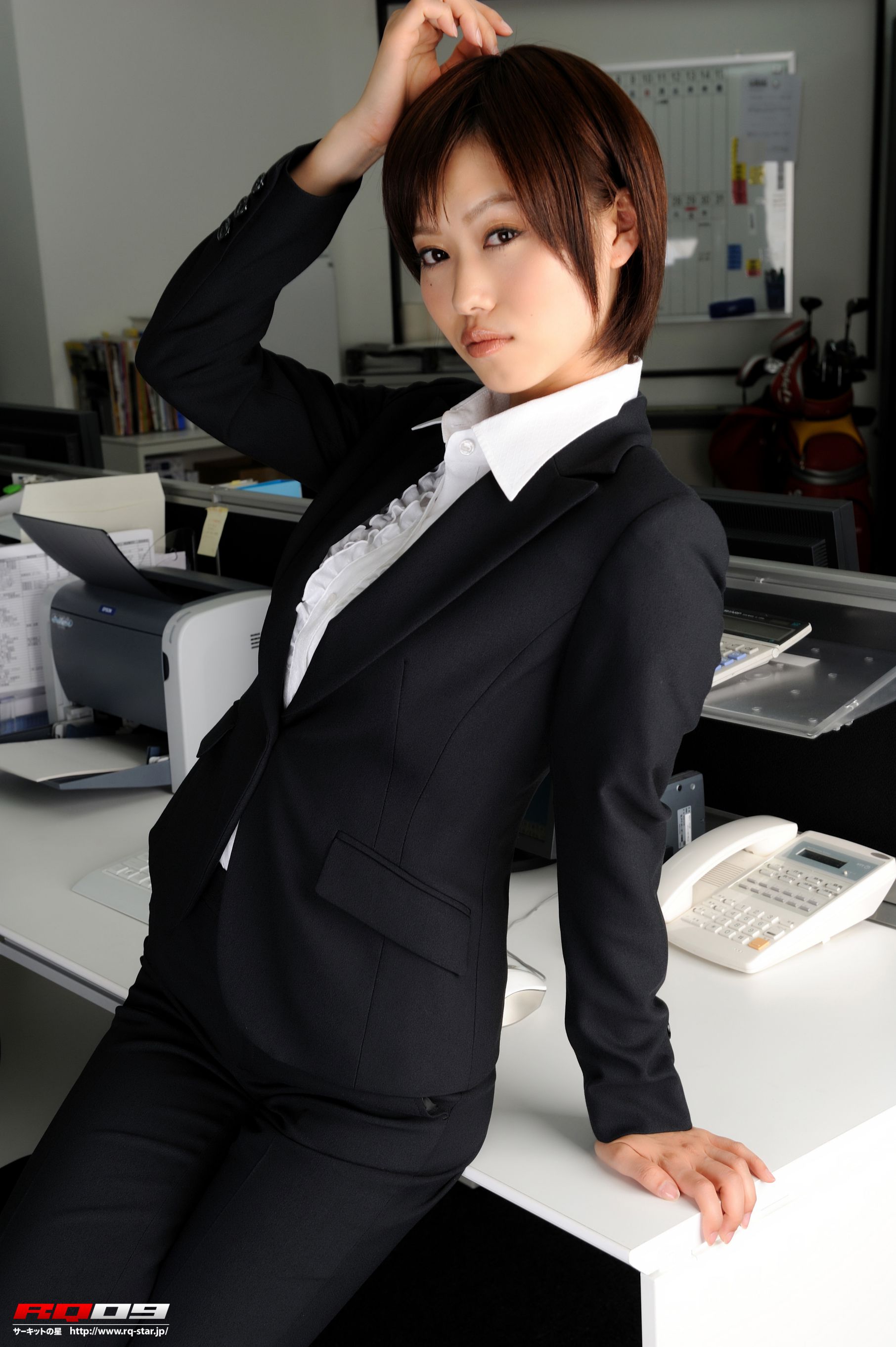 M940-[RQ-STAR写真集] NO.00155 藤村えみり/藤村枝美里 Recruit Style 办公室美女系列 - 94零社区 RQ-STAR-第3张