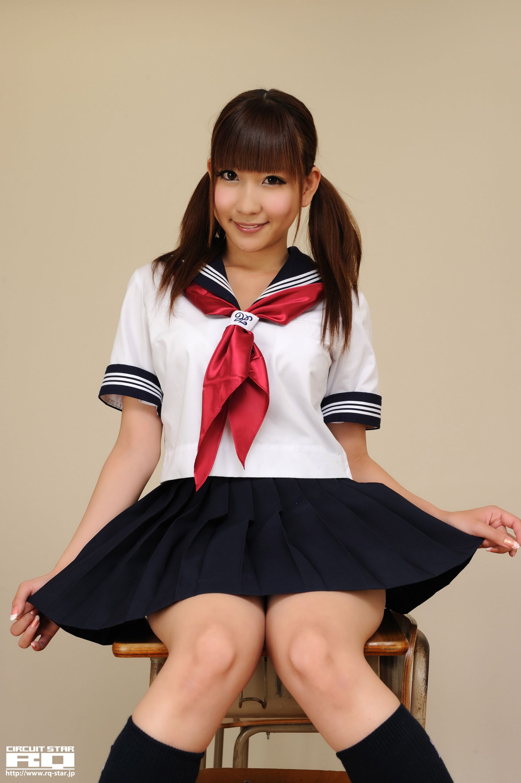 M940-[RQ-STAR] NO.00575 Chihiro Akiha 秋葉ちひろ High School Girl 写真集 - 94零社区 RQ-STAR-第5张