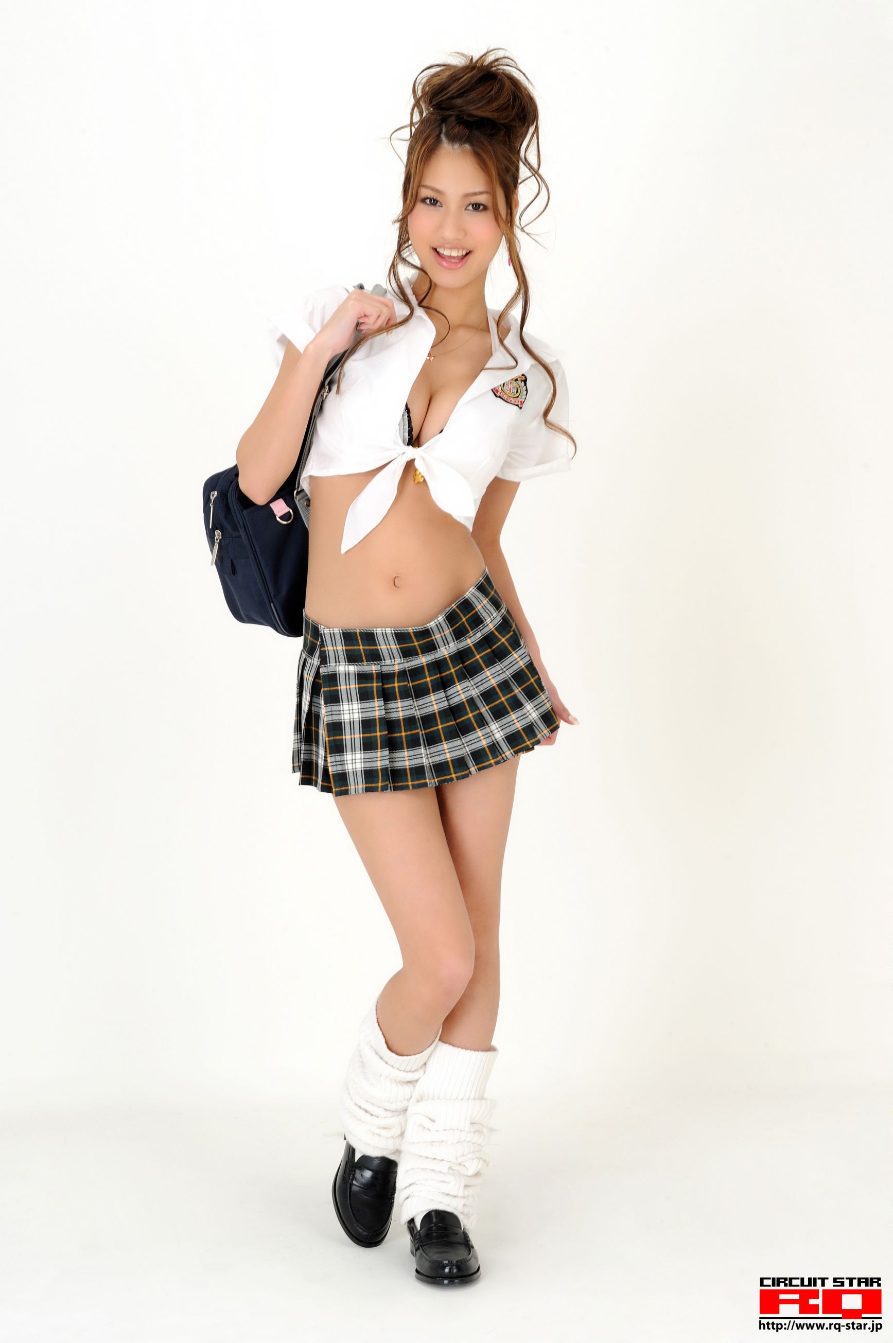 M940-[RQ-STAR] NO.00258 橋本梨華 Micro Mini 校服系列 写真集 - 94零社区 RQ-STAR-第1张