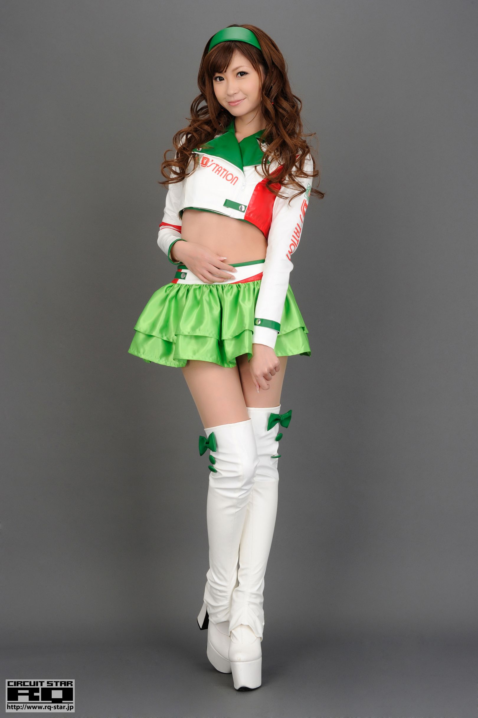 M940-[RQ-STAR] NO.00714 佐崎愛里 Race Queen 赛车女郎 写真集 - 94零社区 RQ-STAR-第1张