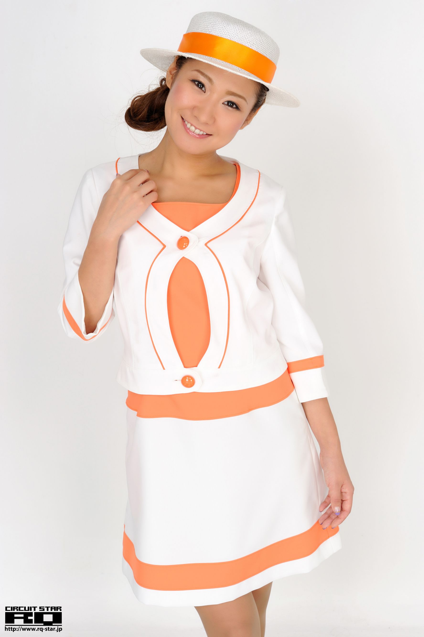 M940-[RQ-STAR] NO.00401 大上留依 Elevator Girl 气质超短裙写真集 - 94零社区 RQ-STAR-第5张