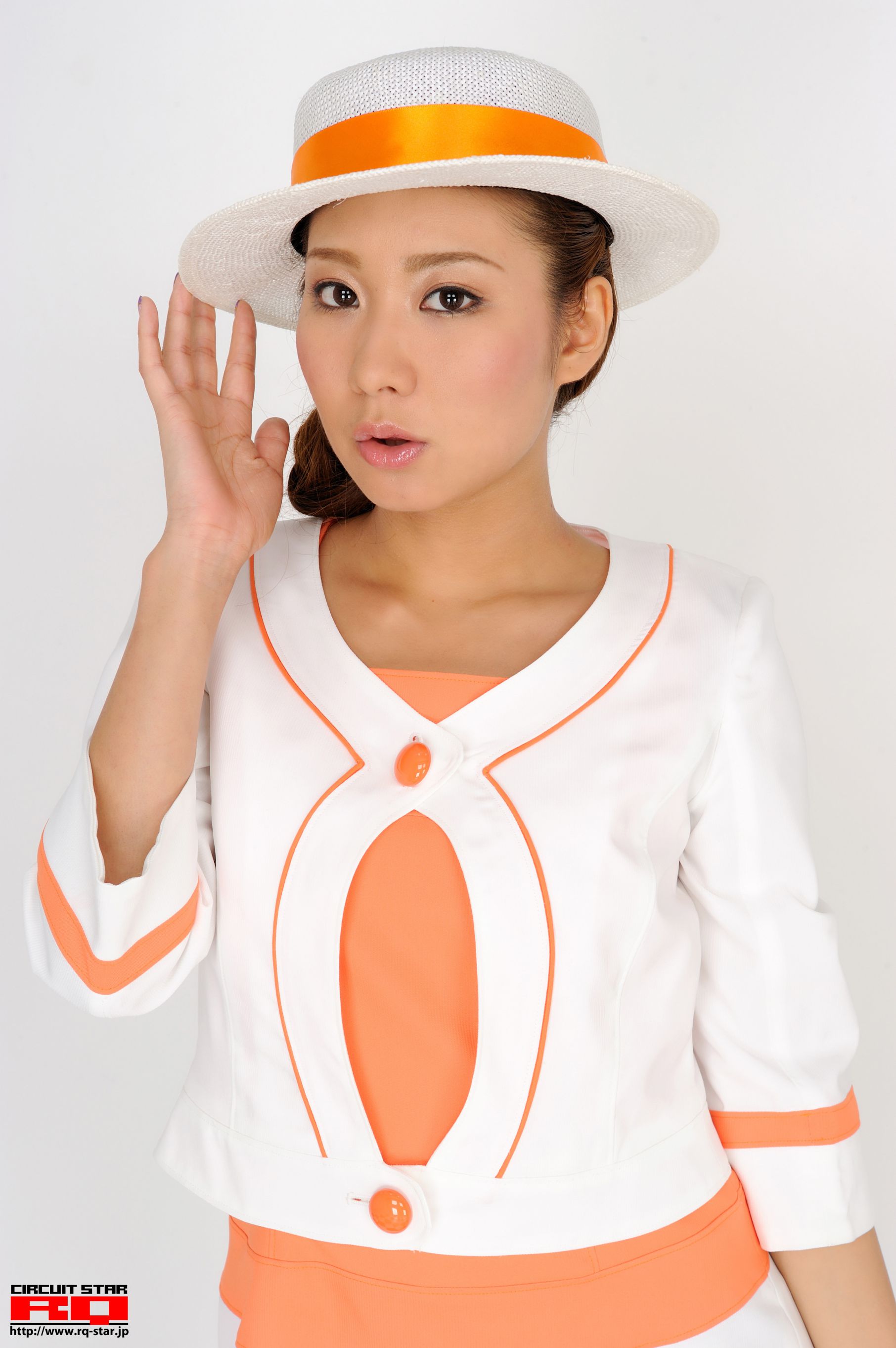 M940-[RQ-STAR] NO.00401 大上留依 Elevator Girl 气质超短裙写真集 - 94零社区 RQ-STAR-第8张