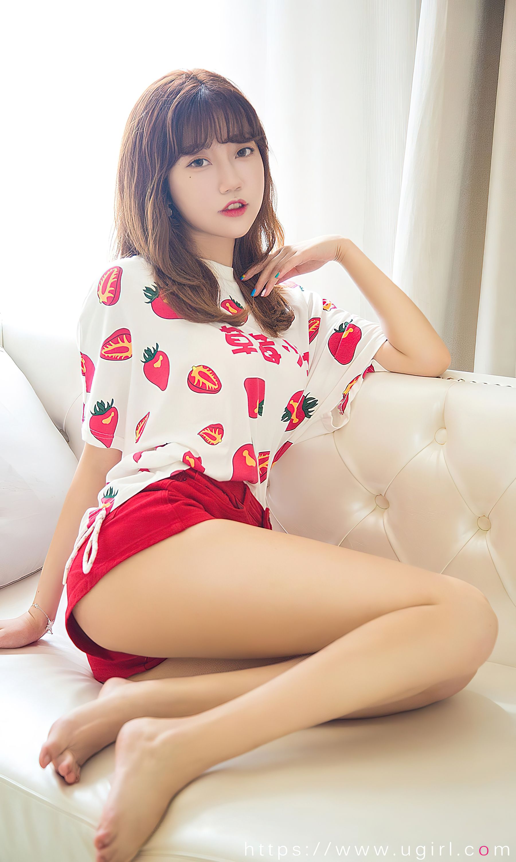 M940-[Ugirls]爱尤物 No.2495 甜心 草莓少女 - 94零社区 爱尤物-第8张