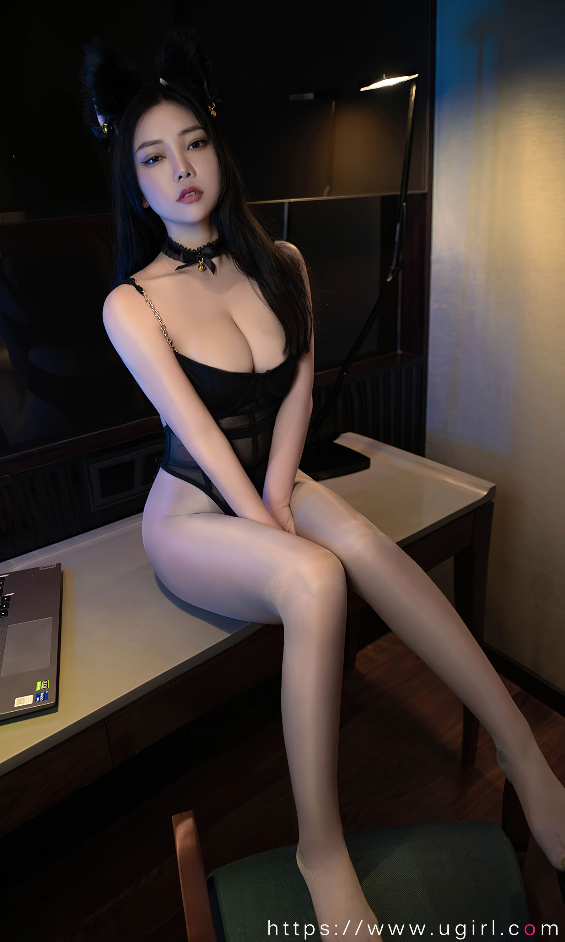M940-[Ugirls]爱尤物 No.2491 暗夜猫娘 Anna苏拉 - 94零社区 爱尤物-第6张
