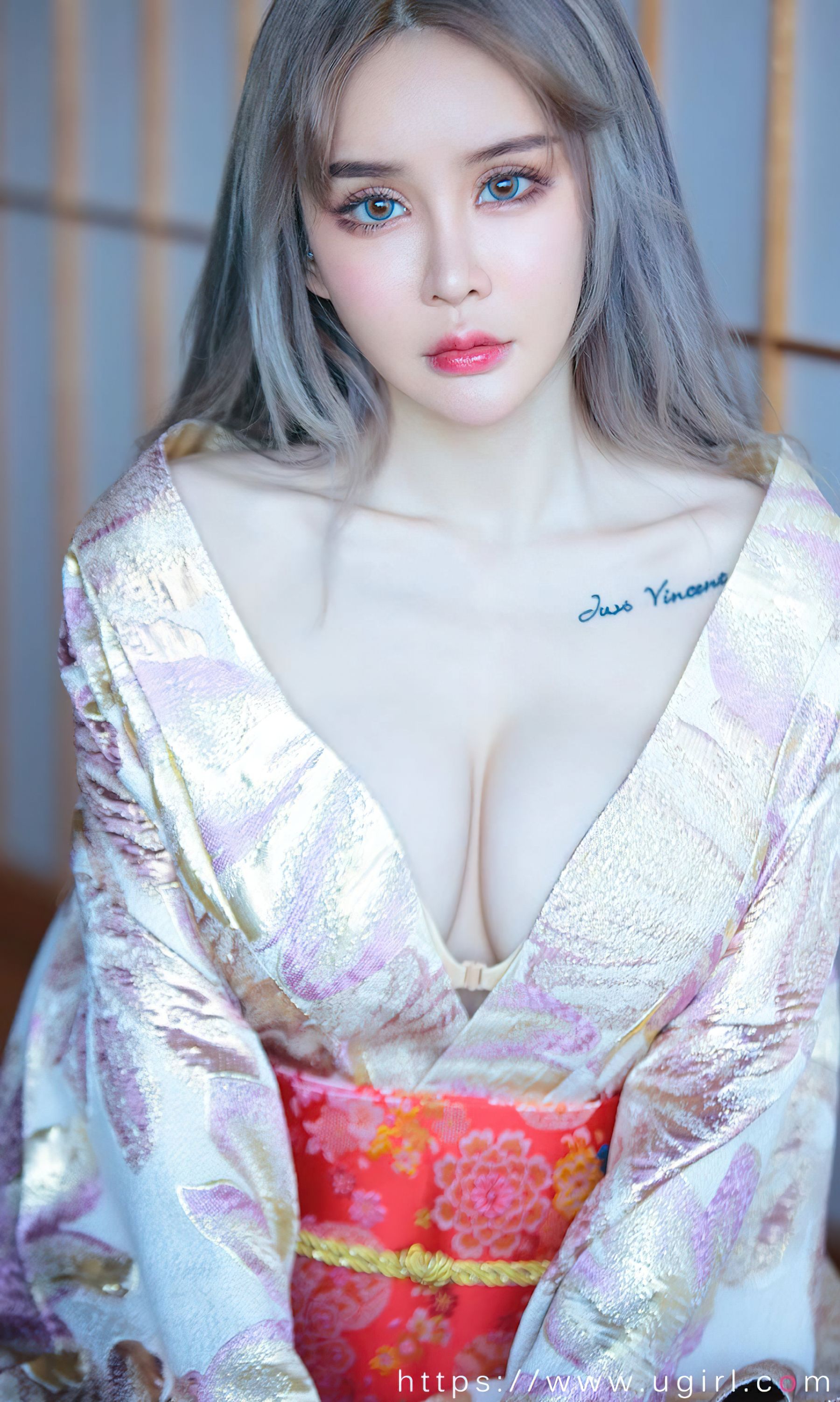 M940-[爱尤物Ugirls] No.2440 青树 枫最红时 - 94零社区 爱尤物-第8张