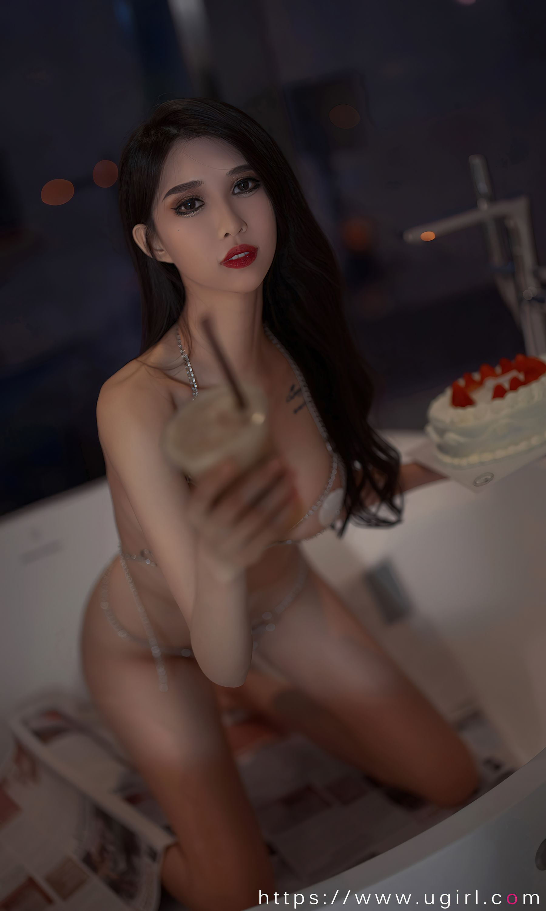 M940-[爱尤物Ugirls] No.2382 葛征Model 致命滋味 - 94零社区 爱尤物-第5张