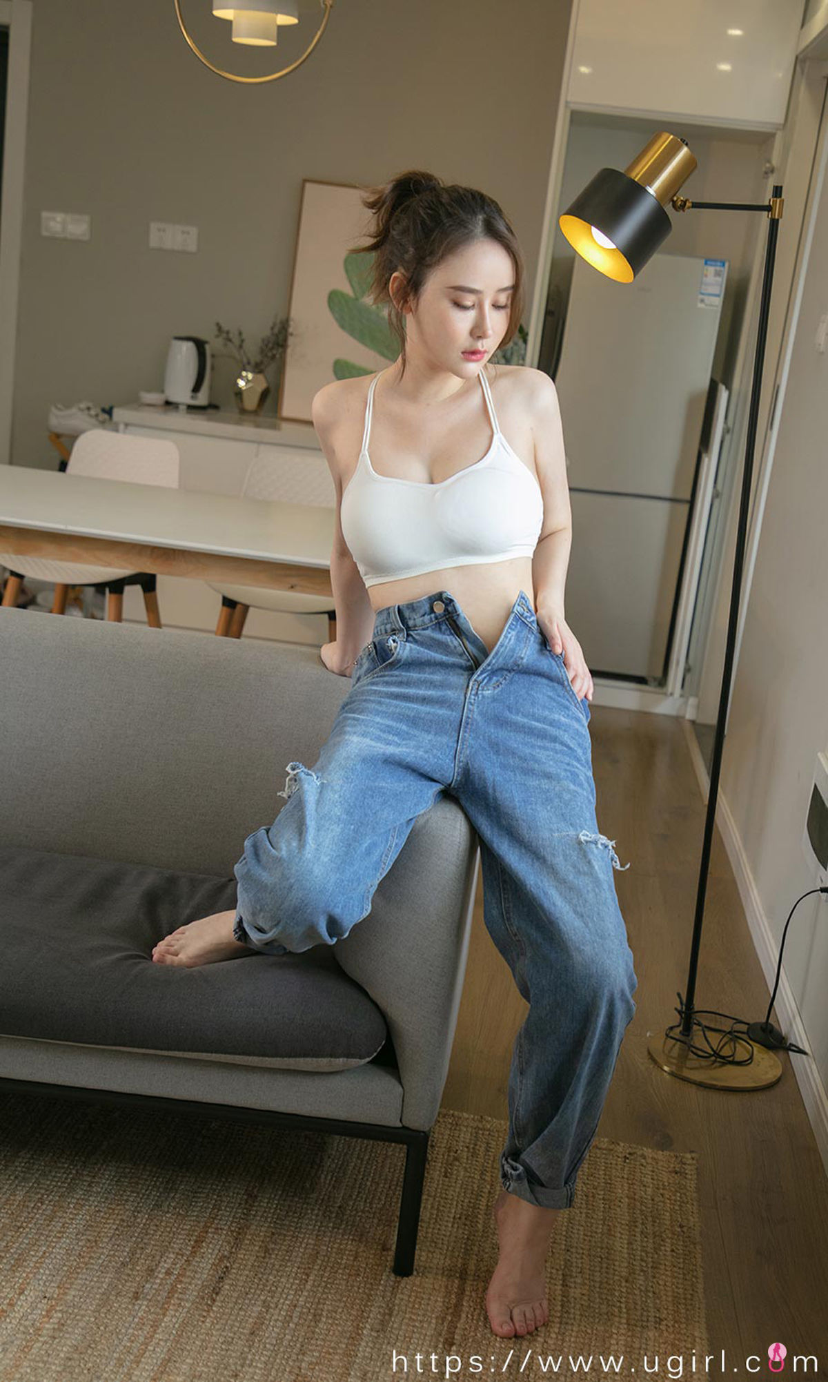 M940-[爱尤物Ugirls] No.2294 coral 你眼里的光 - 94零社区 爱尤物-第3张