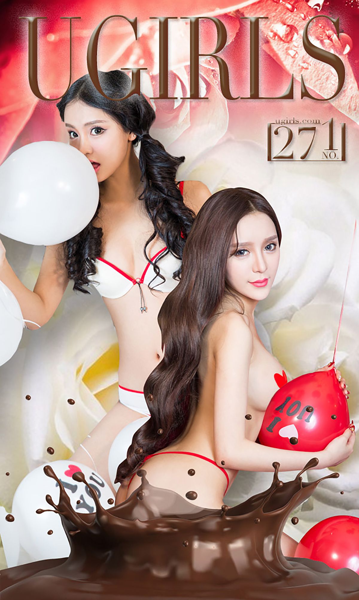 M940-张鑫&amp;希雅《情人节特辑》 [爱尤物Ugirls] No.271 - 94零社区 爱尤物-第1张