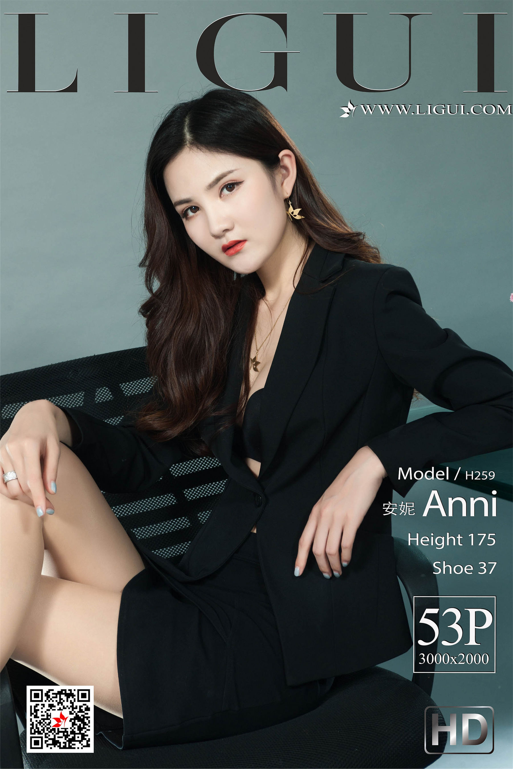 M940-[丽柜LIGUI] 网络丽人 Model 安妮 - 94零社区 LiGui丽柜-第1张