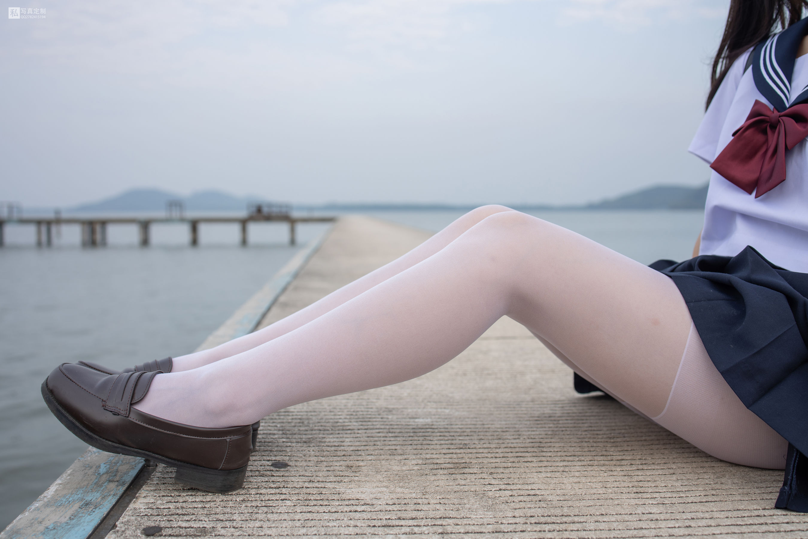 M940-[森萝财团] JKFUN-028 默陌 15D白丝 抑郁湖边与绝望天台 - 94零社区 森萝财团-第6张