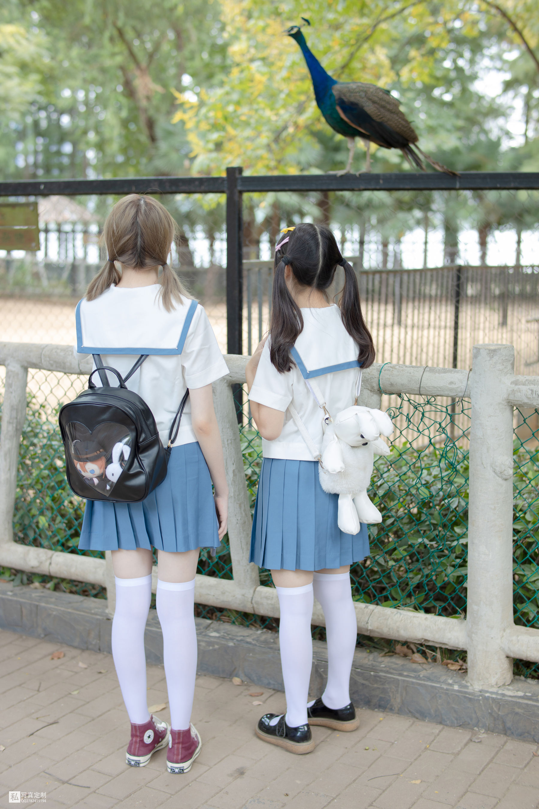 M940-[森萝财团] JKFUN-025 默陌&amp;amp;Aika 80D白丝过膝袜 - 94零社区 森萝财团-第9张