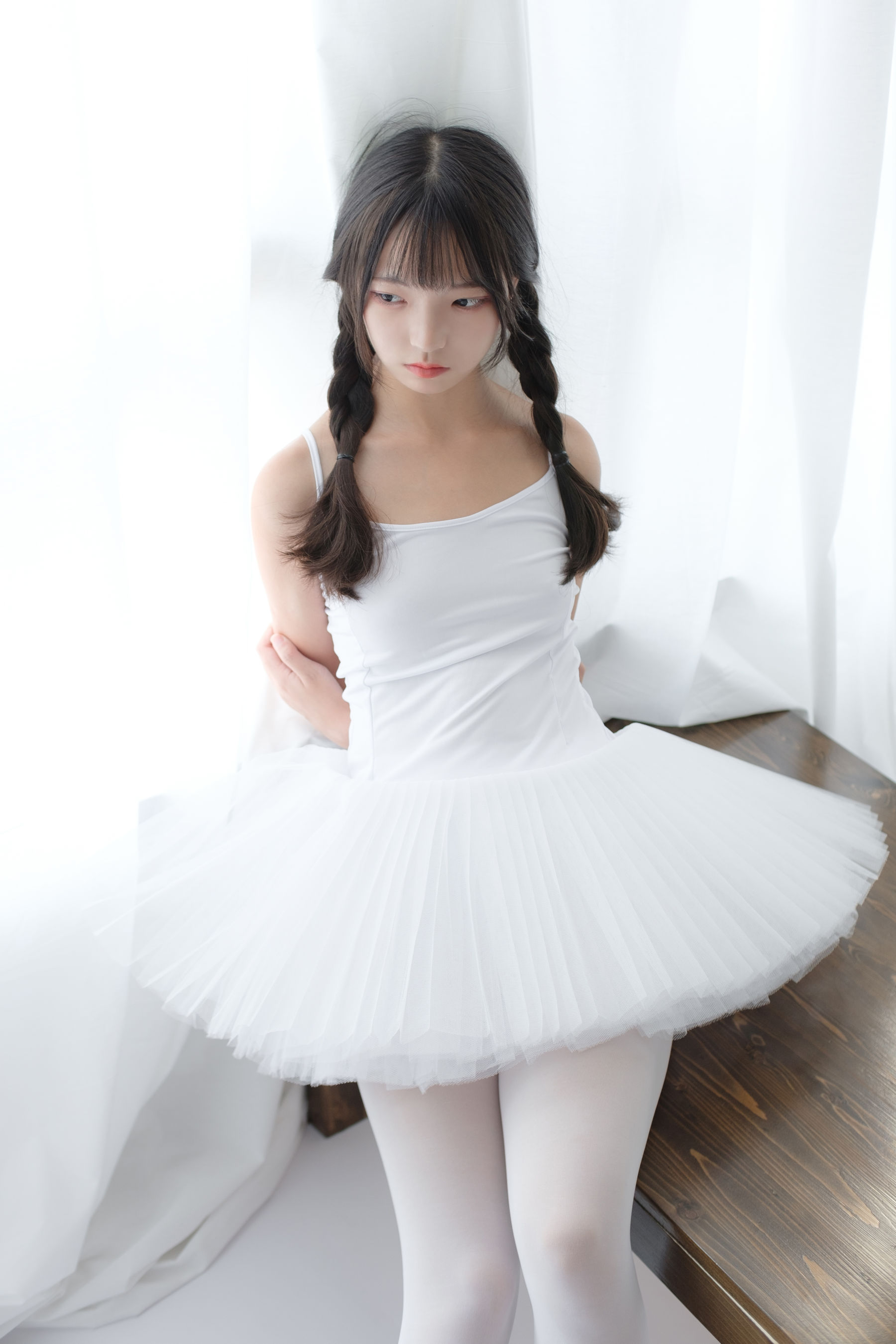 M940-[森萝财团] X-042 白丝萝莉少女 - 94零社区 森萝财团-第2张