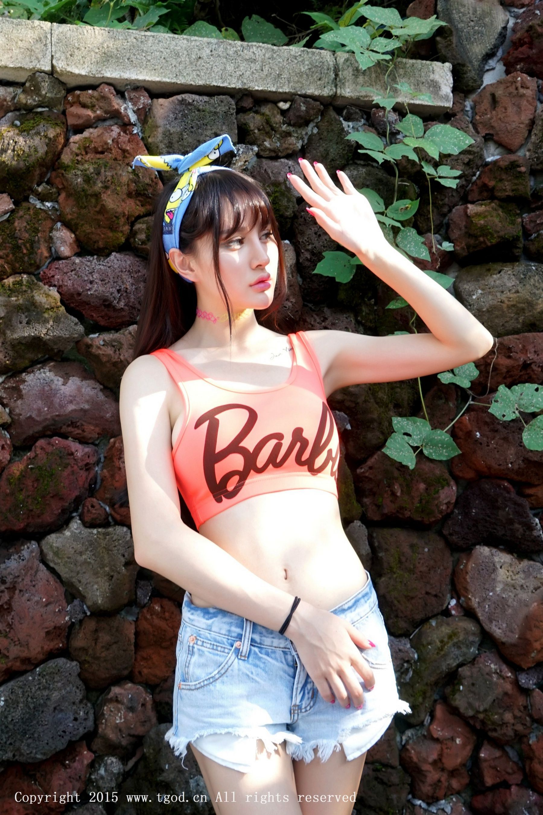 M940-Cheryl青树《云曼旅拍》热裤、蕾丝系列 [TGOD推女神] 写真集 - 94零社区 推女神-第2张