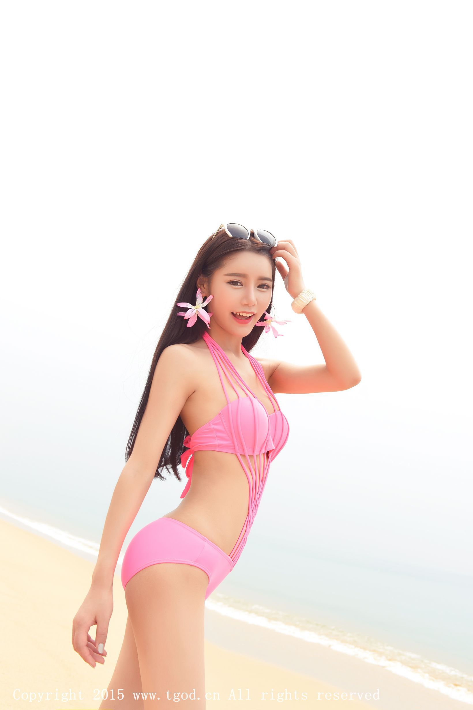 M940-徐妍馨Mandy《普吉岛旅拍》小清新比基尼系列 [TGOD推女神] 写真集 - 94零社区 推女神-第11张