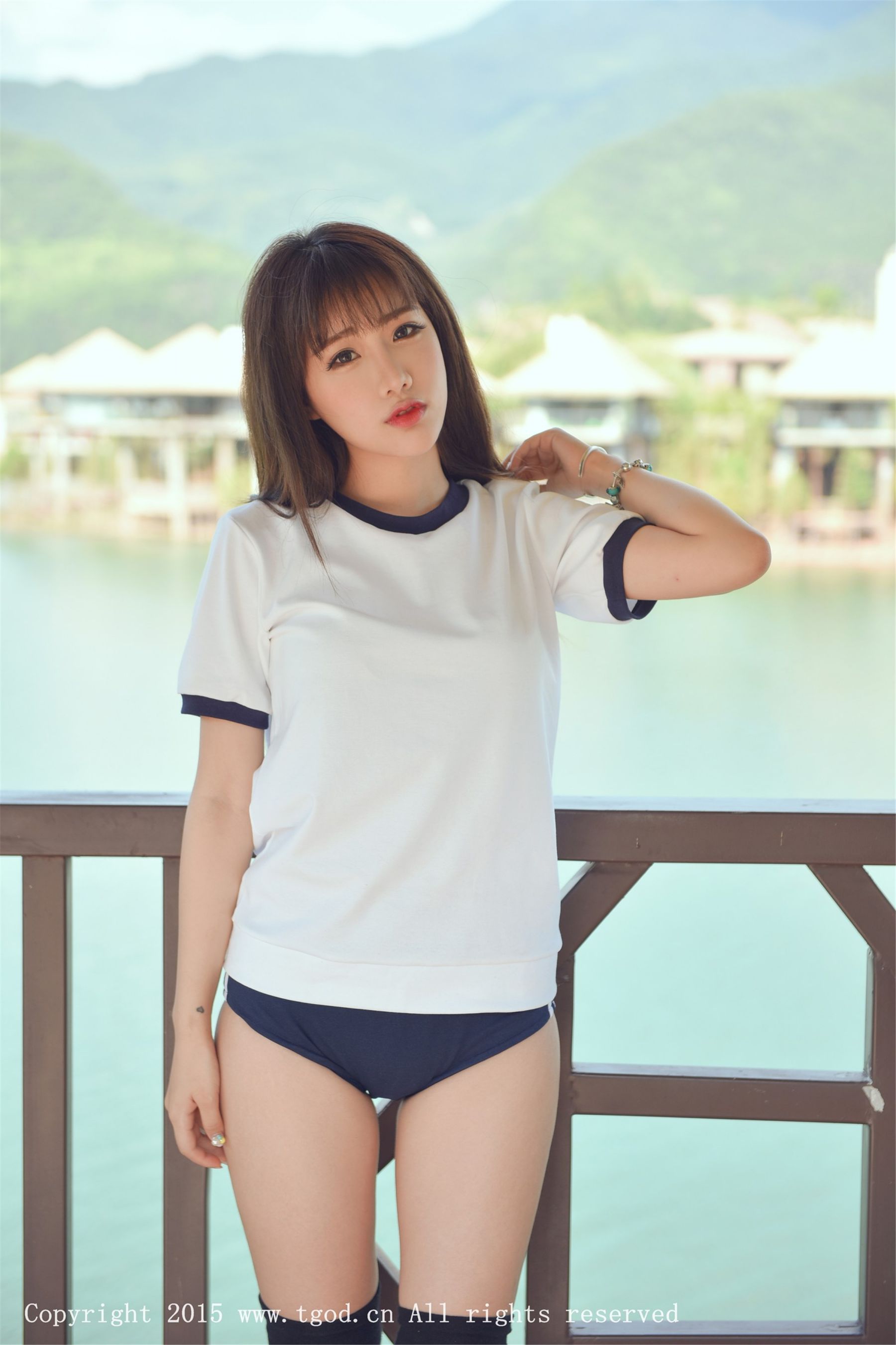M940-Akiki朱若慕《云曼旅拍》体操服、死库水系列 [TGOD推女神] 写真集 - 94零社区 推女神-第3张