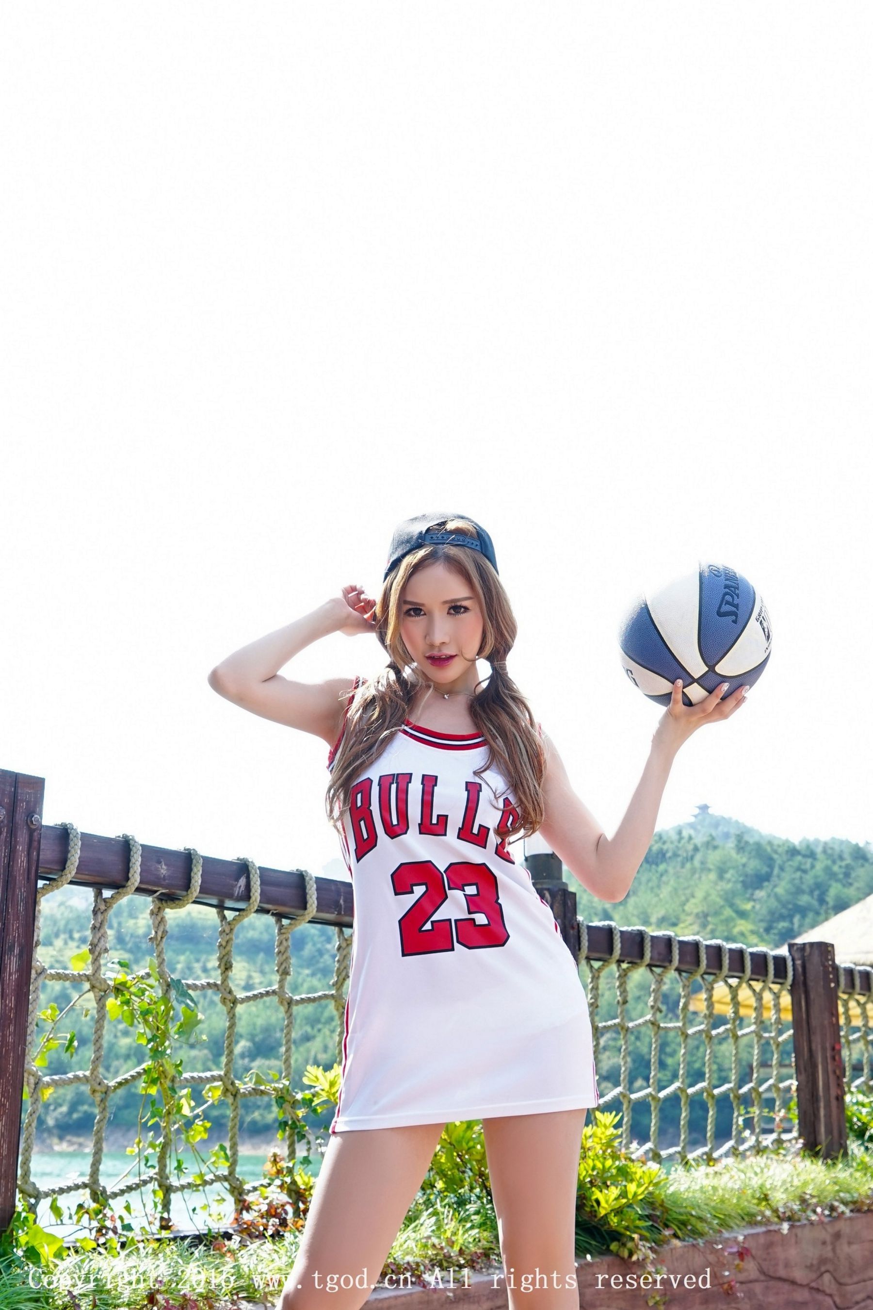 M940-于姬Una《云曼旅拍》篮球少女系列 [TGOD推女神] 写真集 - 94零社区 推女神-第49张