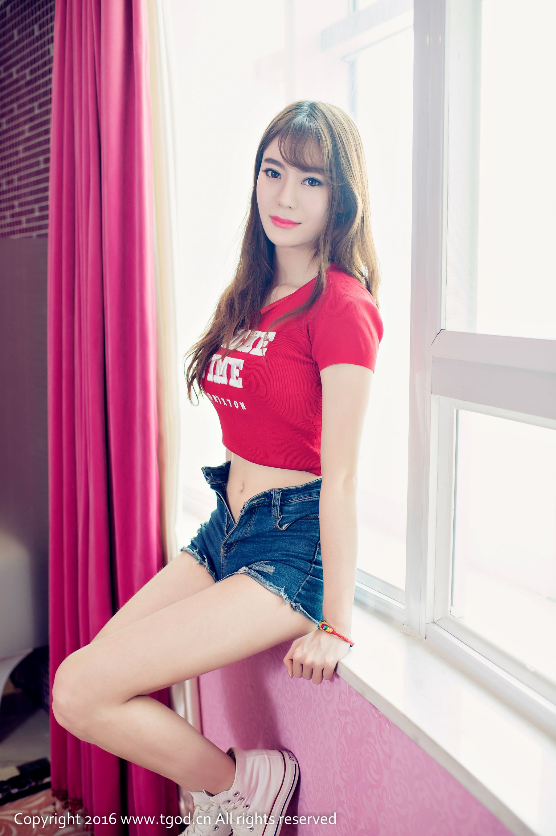M940-钰彤Ci-ci《青春少女 娇美可人红樱唇》 [推女神TGOD] - 94零社区 推女神-第4张