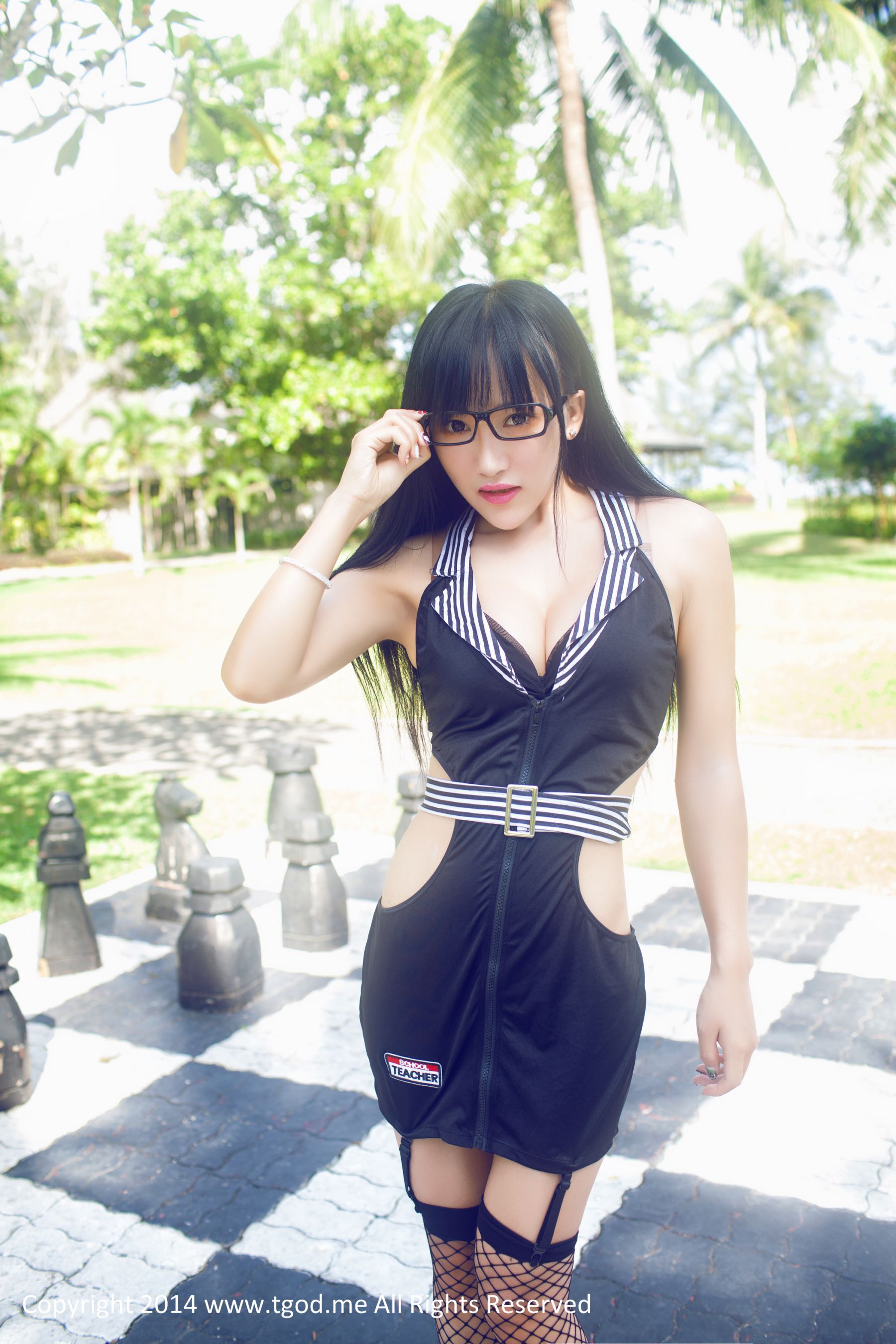 M940-杨上萱《英伦空军制服》 [TGOD推女神] 写真集 - 94零社区 推女神-第1张