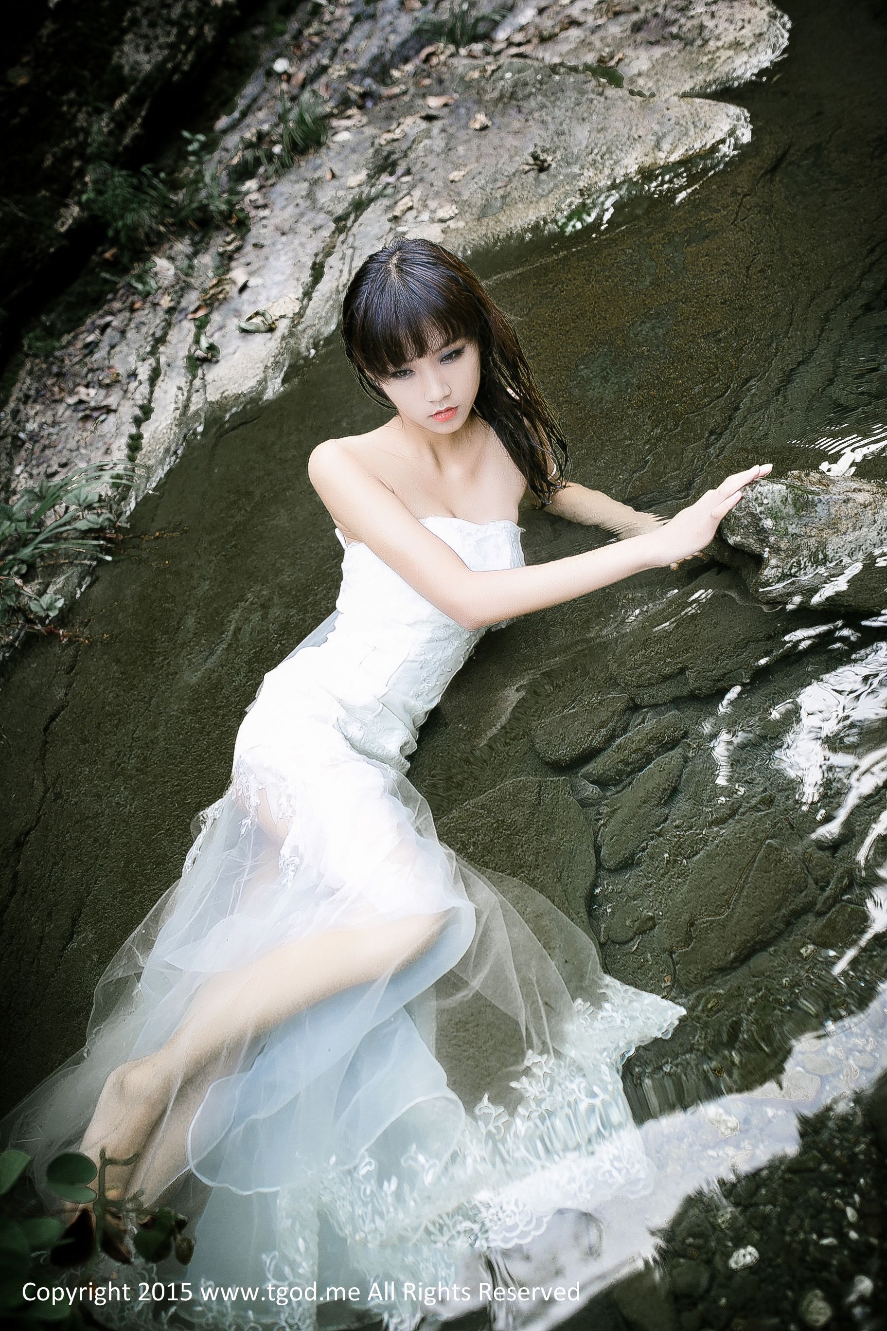 M940-徐畅《幽谷中的美人鱼》 [TGOD推女神] 写真集 - 94零社区 推女神-第1张
