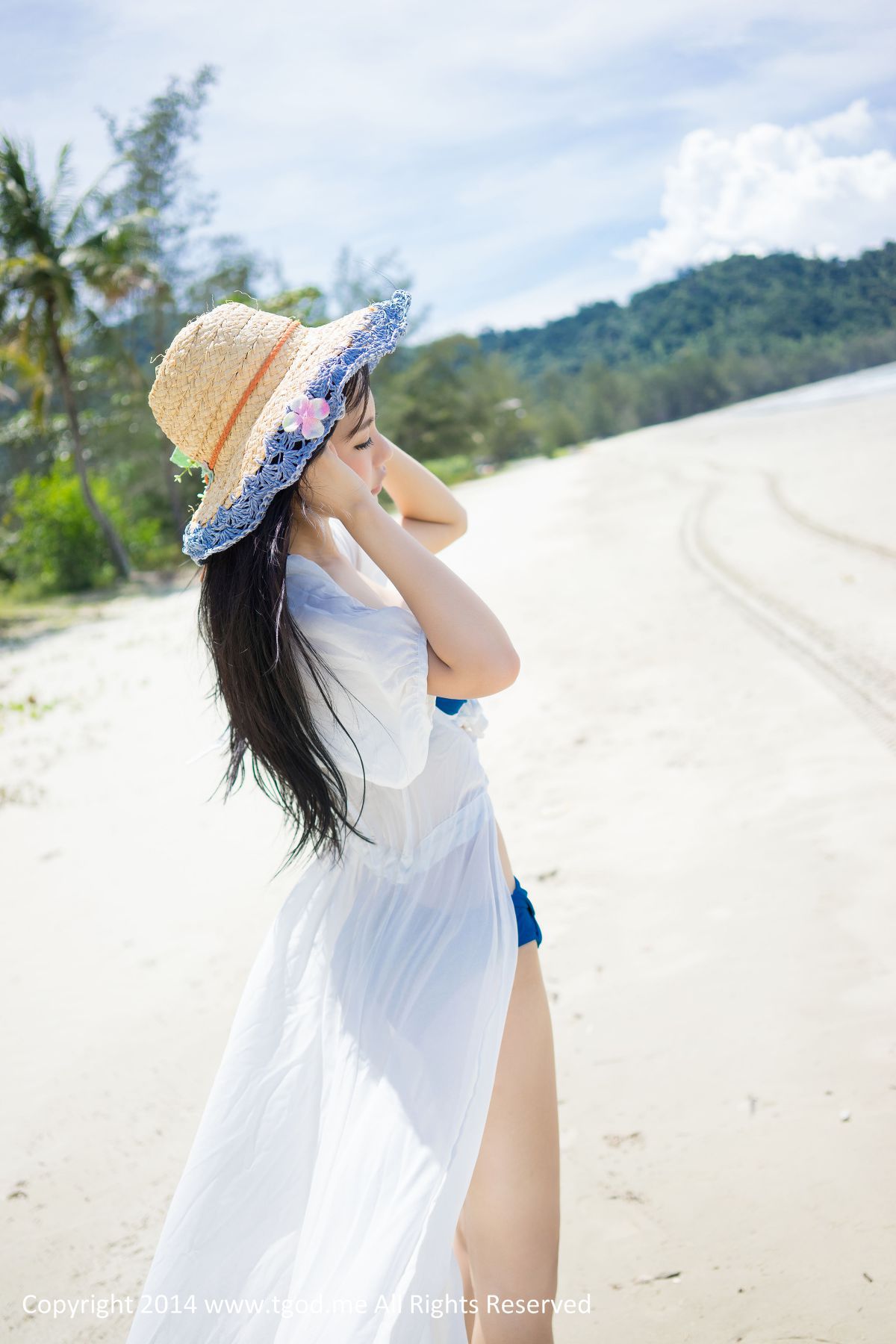 M940-绮里嘉Ula《沙滩仙子》[TGOD推女神] 写真集 - 94零社区 推女神-第1张