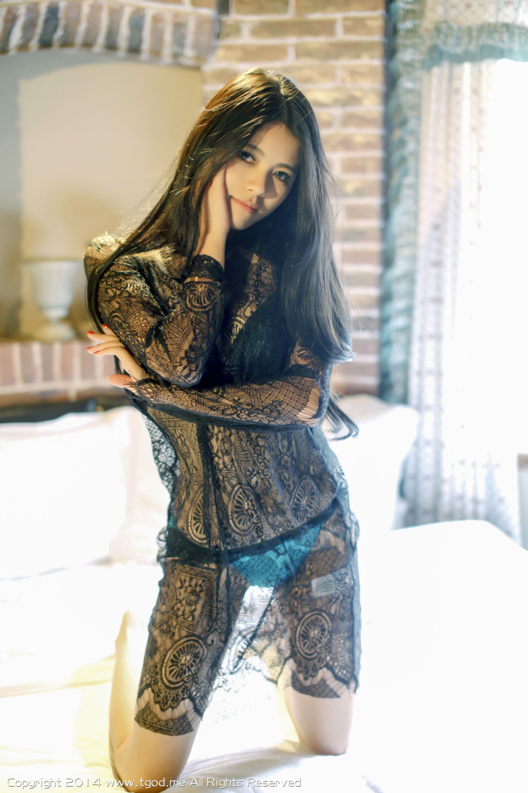 M940-欧阳妮娜娜《惹火蕾丝 性感御姐》 [TGOD推女神] 写真集 - 94零社区 推女神-第6张