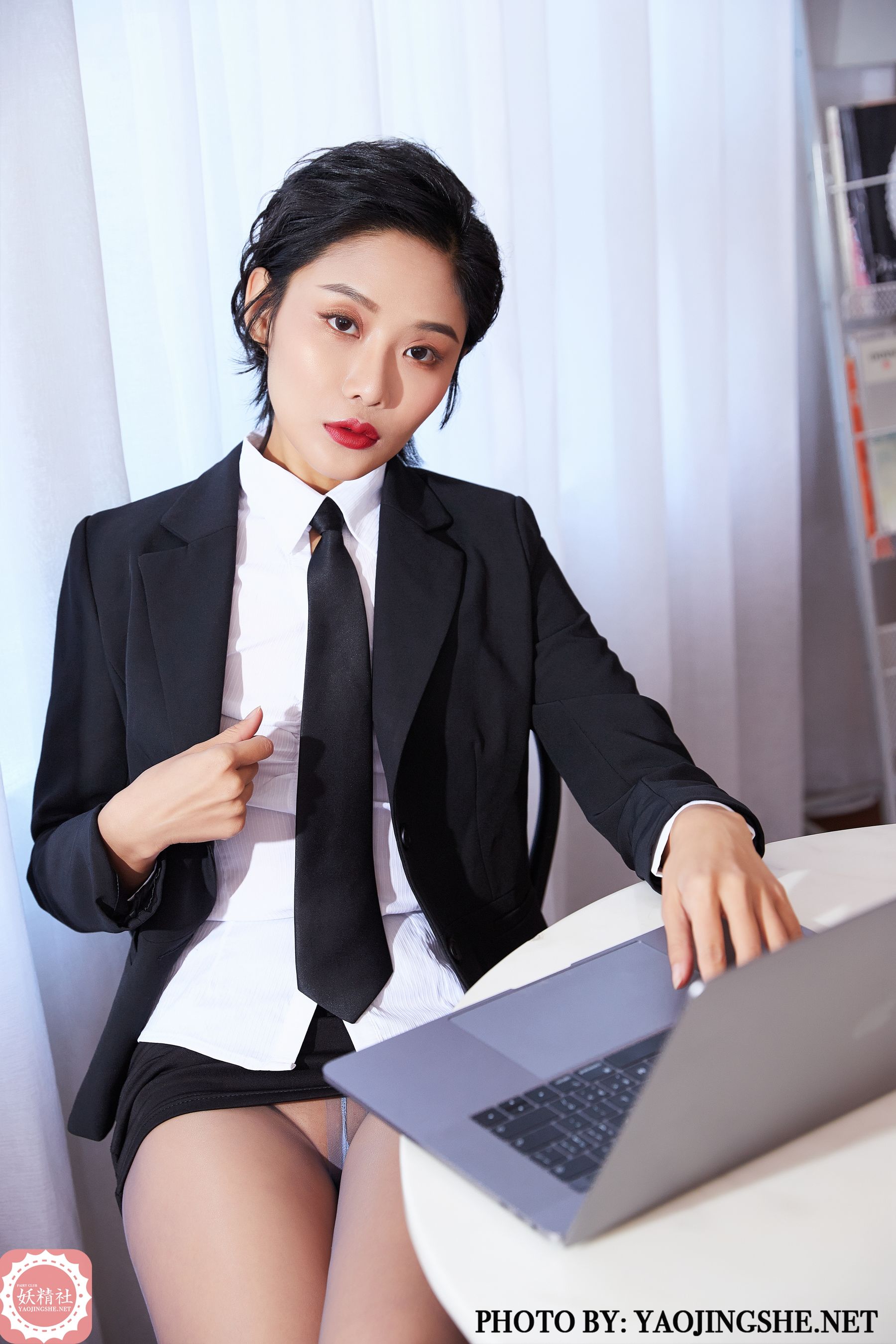 M940-[妖精社YAOJINGSHE] T2009 可可 经理的一天 - 94零社区 妖精社-第5张