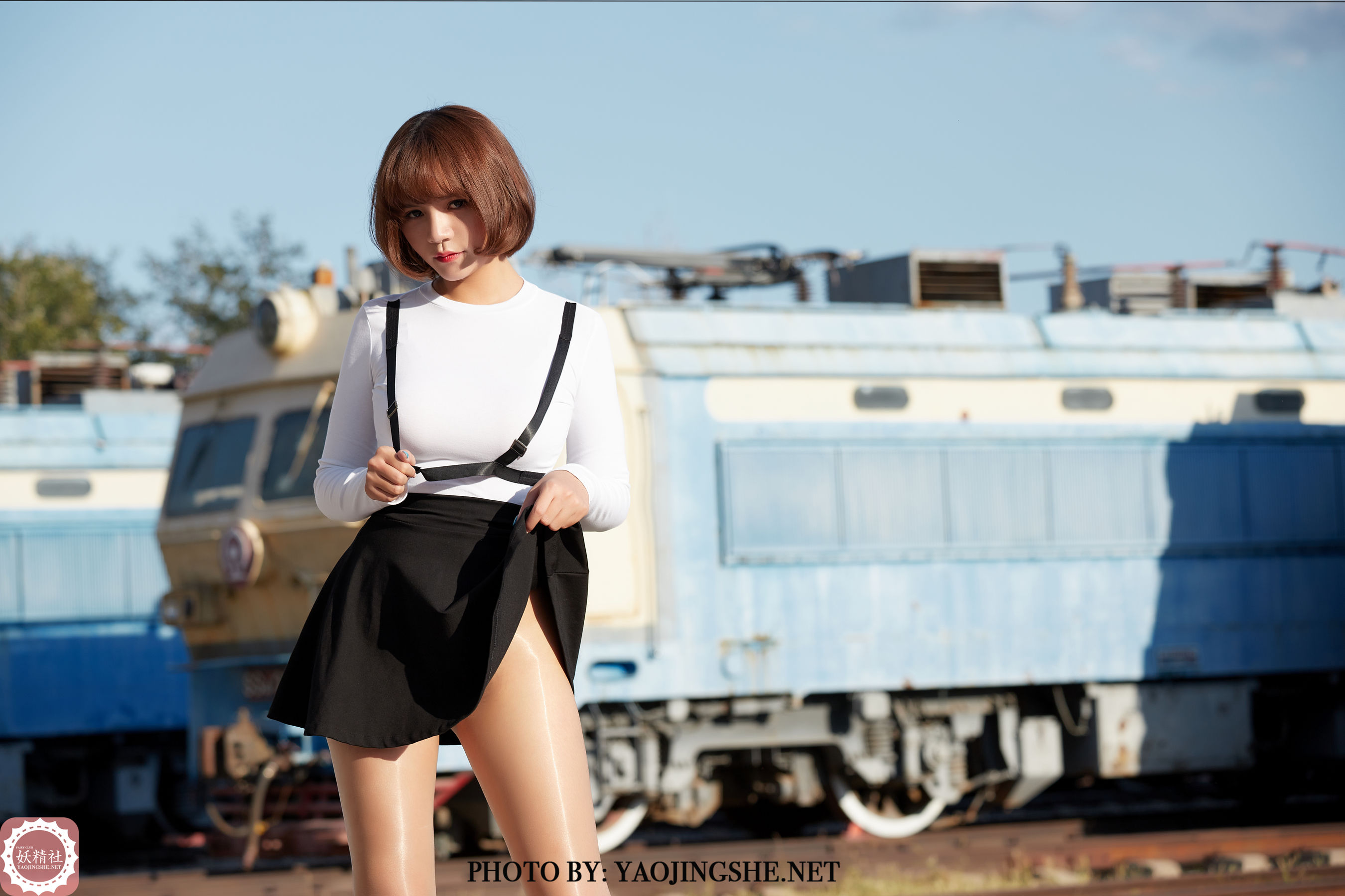 M940-[妖精社YAOJINGSHE] T2042 唐飞飞 逆光车站 - 94零社区 妖精社-第7张