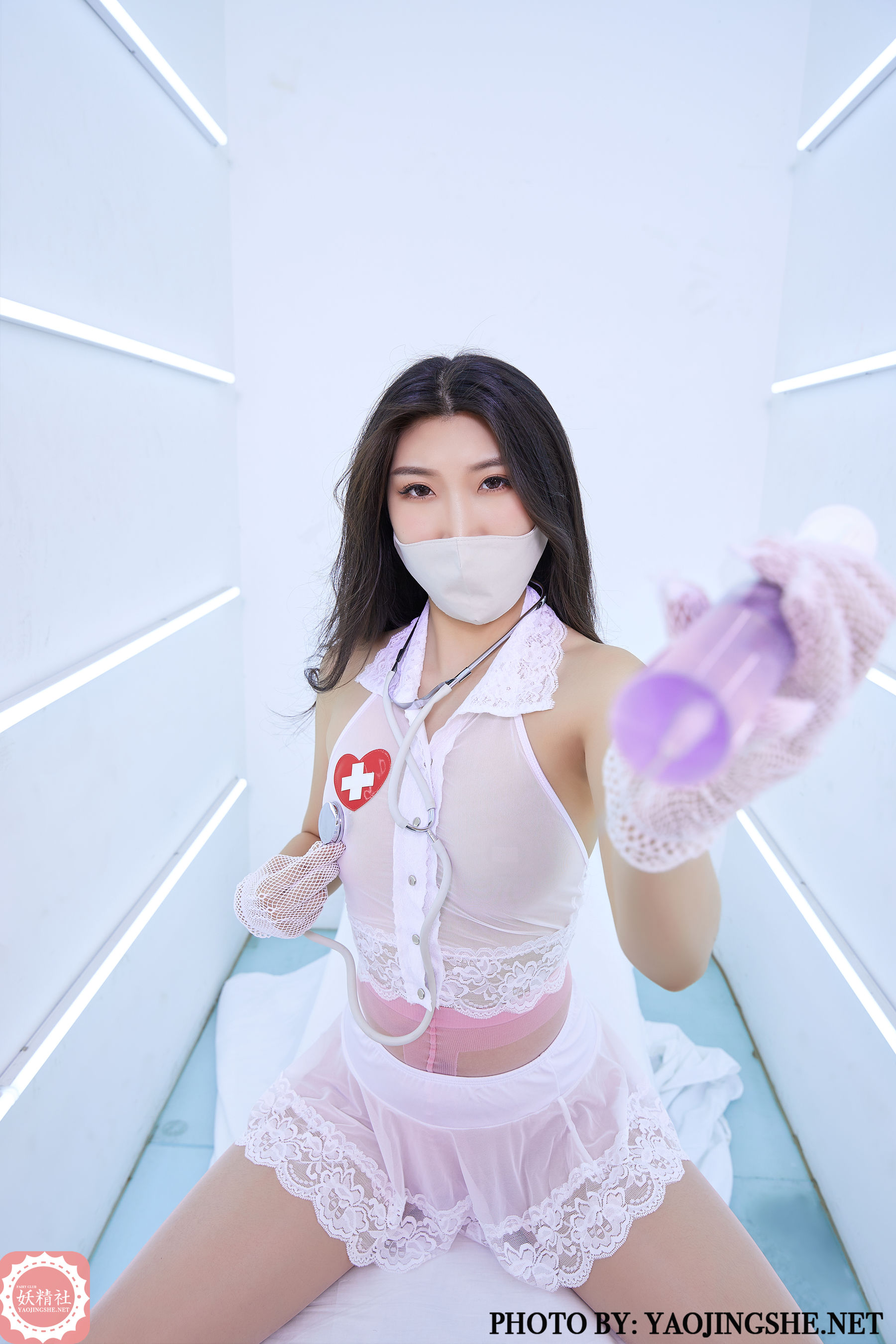 M940-[妖精社YAOJINGSHE] T2024 苏伟 小护士 - 94零社区 妖精社-第1张