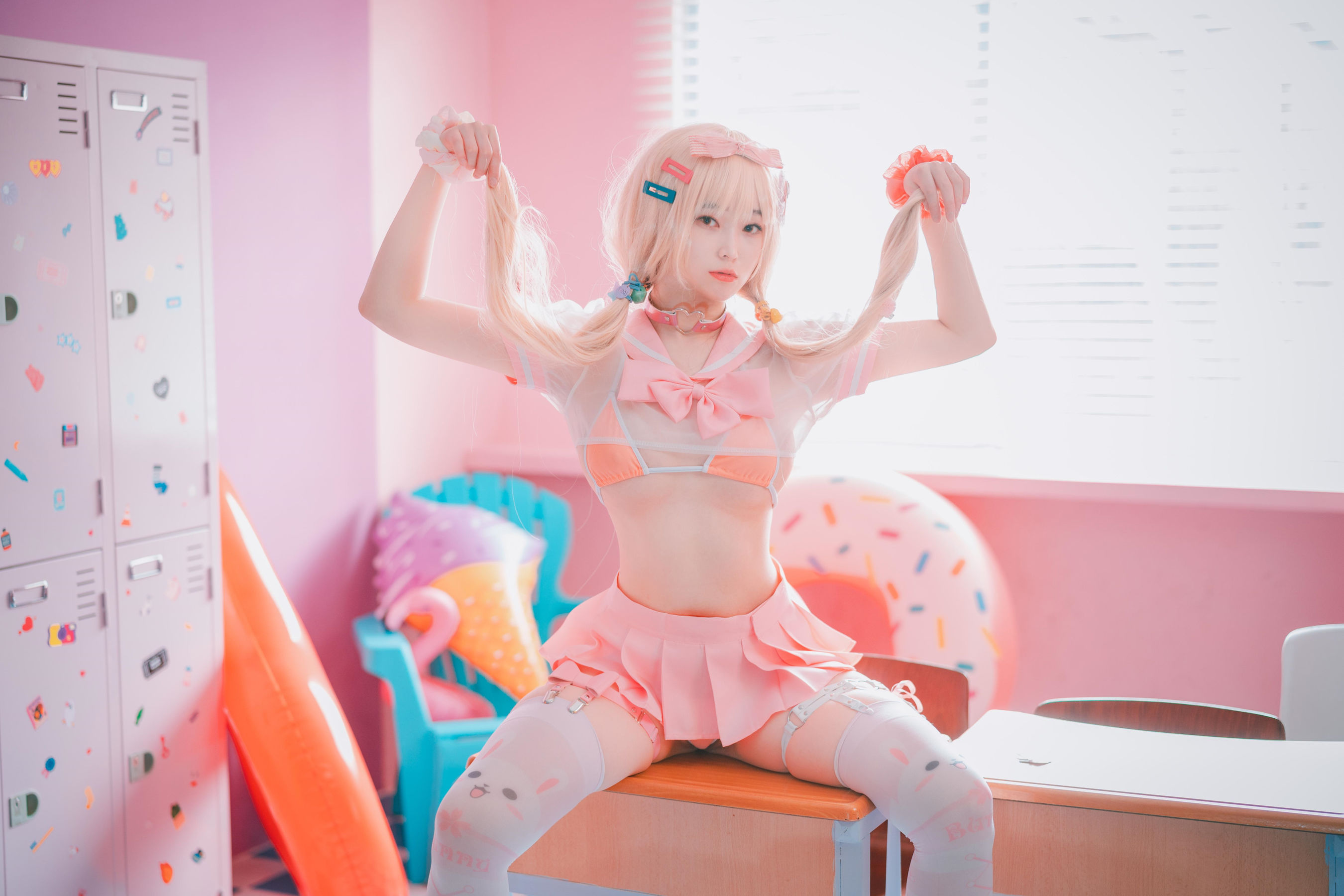 [DJAWA] BamBi – Sheer Pink 日韩写真-第2张
