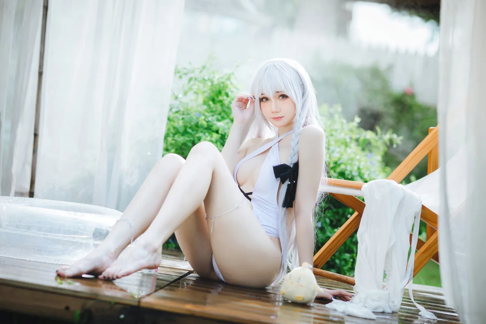 焖焖碳 – 舰长 碧蓝航线 赫敏 Cosplay-第1张