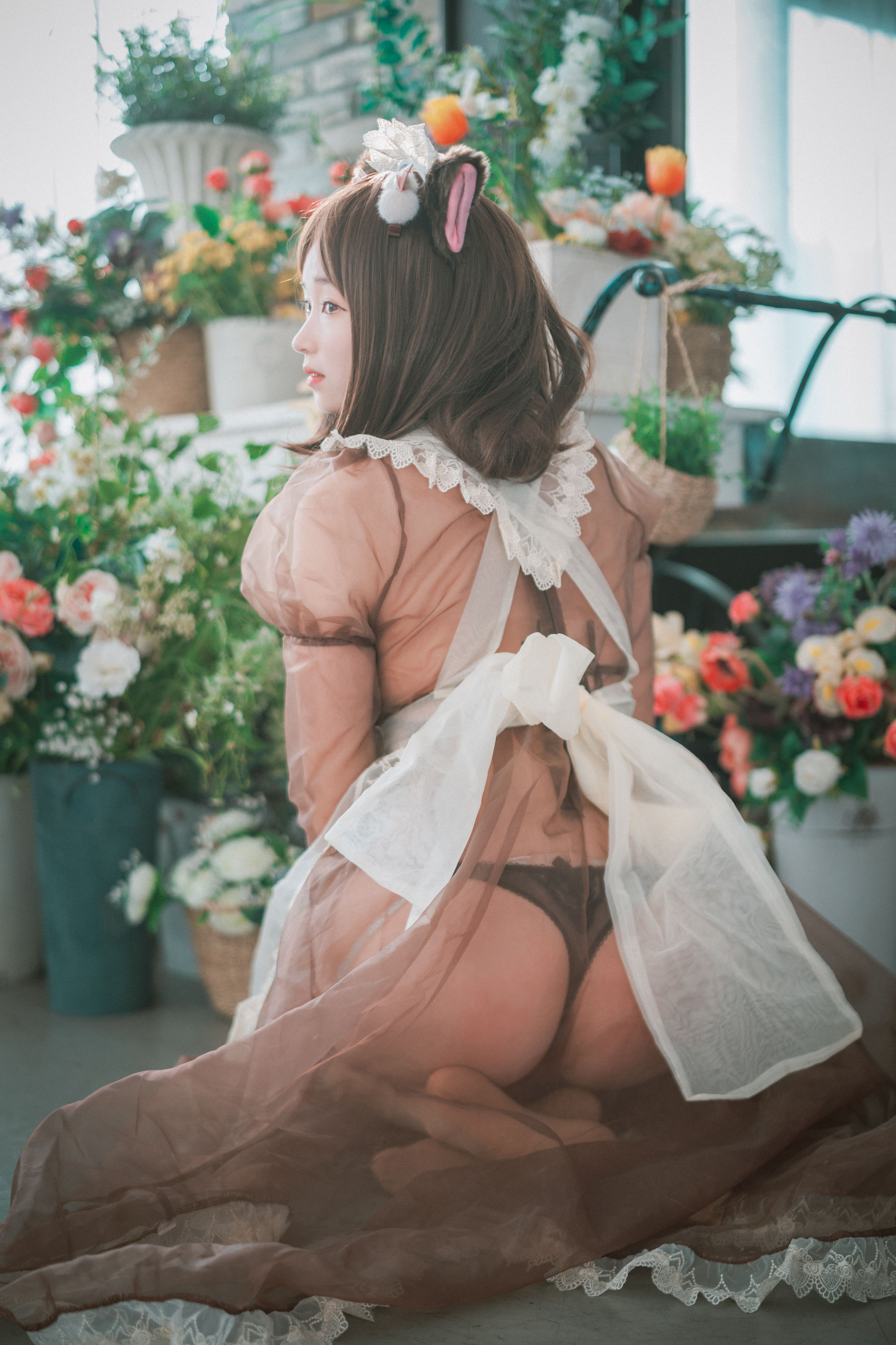 [DJAWA] BamBi – Pure Marron 写真套图 日韩写真-第2张