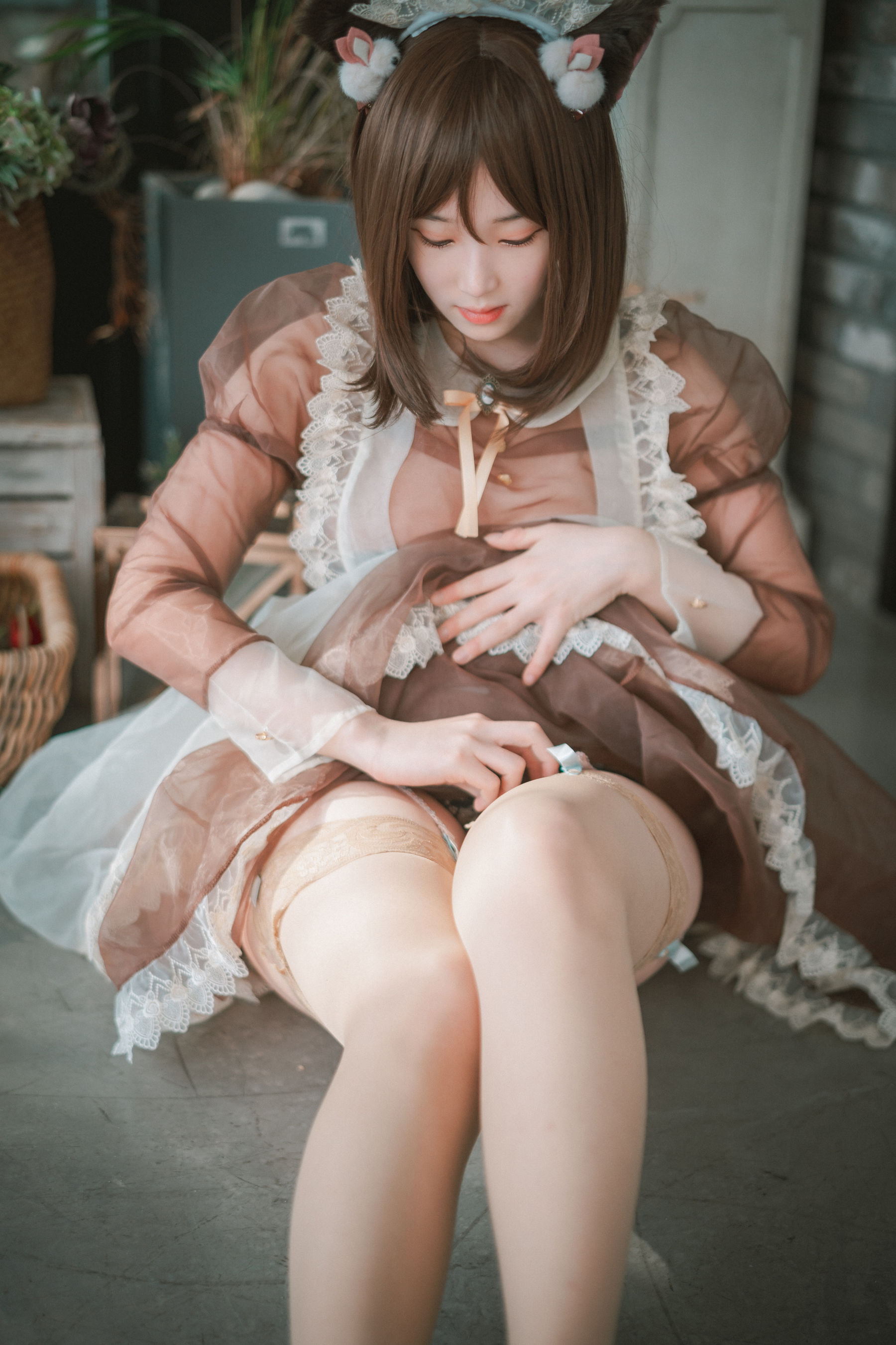 [DJAWA] BamBi – Pure Marron 写真套图 日韩写真-第5张