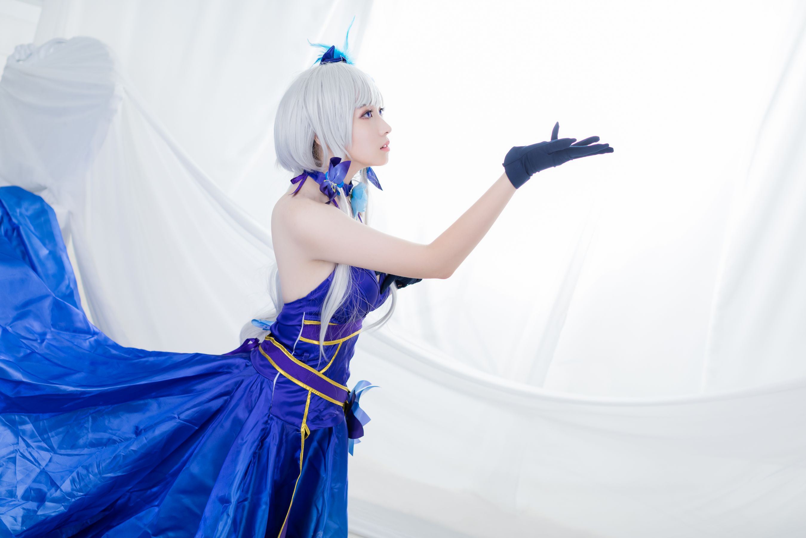 [ARTGRAVIA] 韩国妹子 BamBi写真 – Azur Lane – Illustrious (Never-Ending Tea Party ver.) 日韩写真-第1张