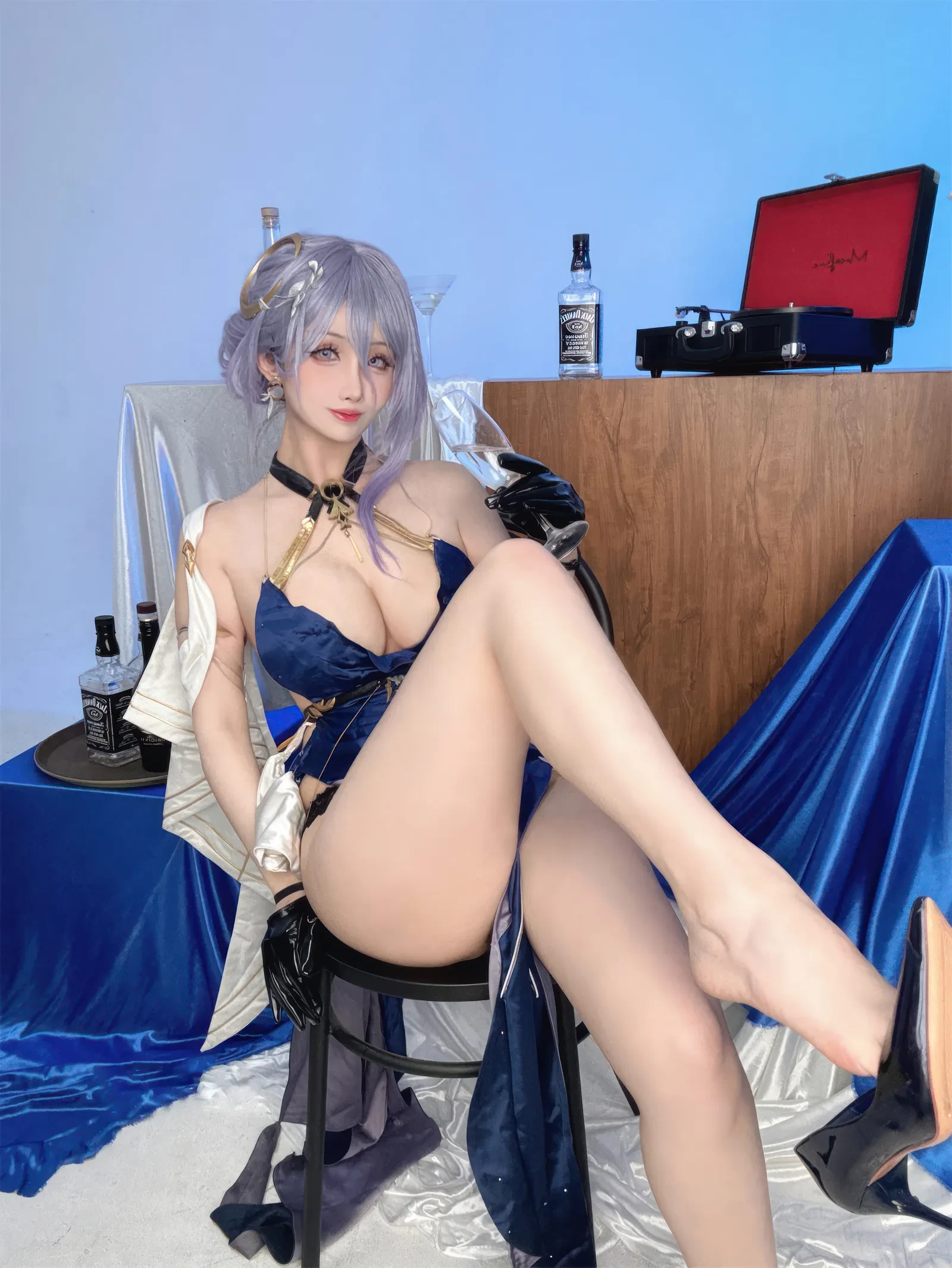 rioko凉凉子 – 深空之眼 塞勒涅 Cosplay-第9张