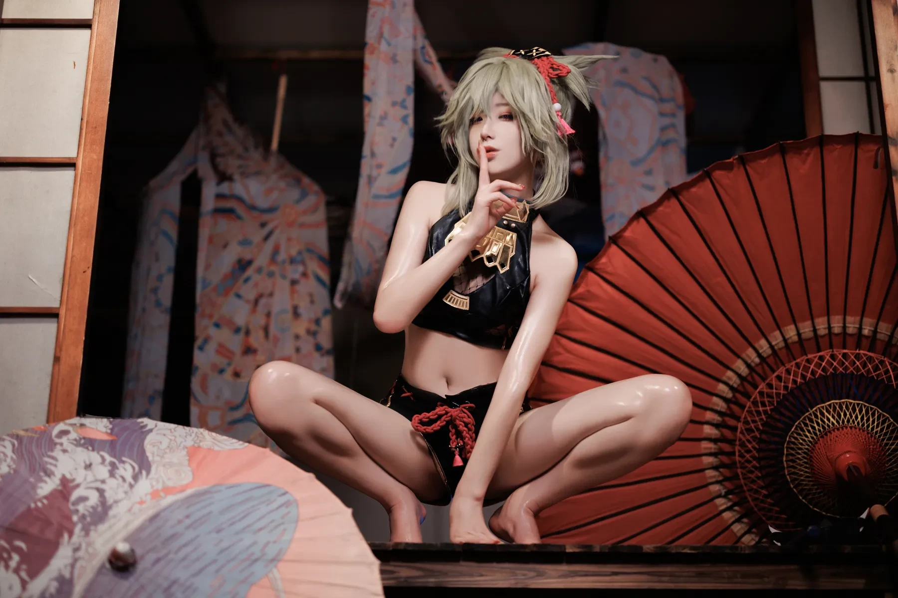 封疆疆v – 原神 久岐忍 Cosplay-第1张