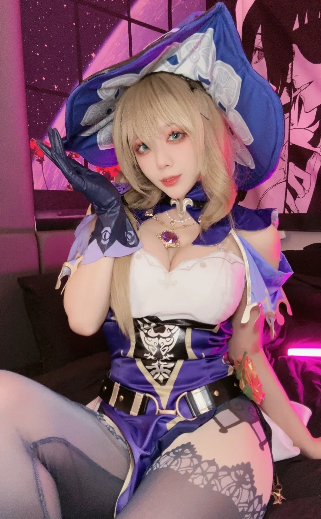 九言 – 原神 丽莎 Cosplay-第1张