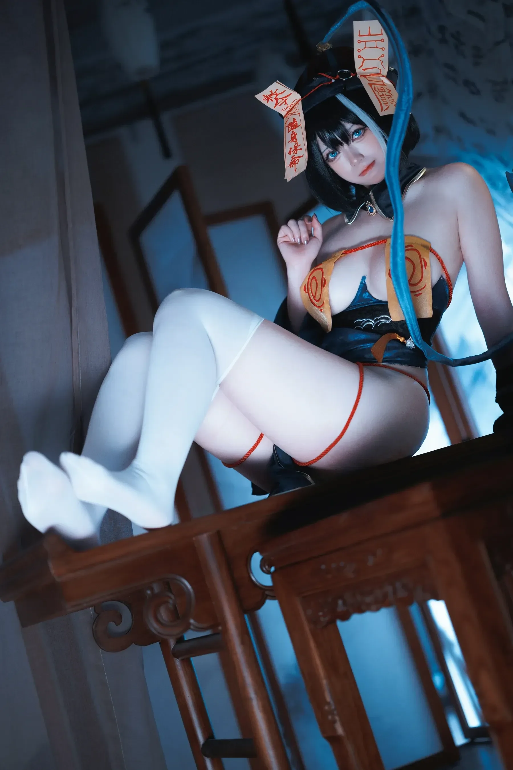 樱落酱w – 碧蓝航线 华甲僵尸 Cosplay-第1张