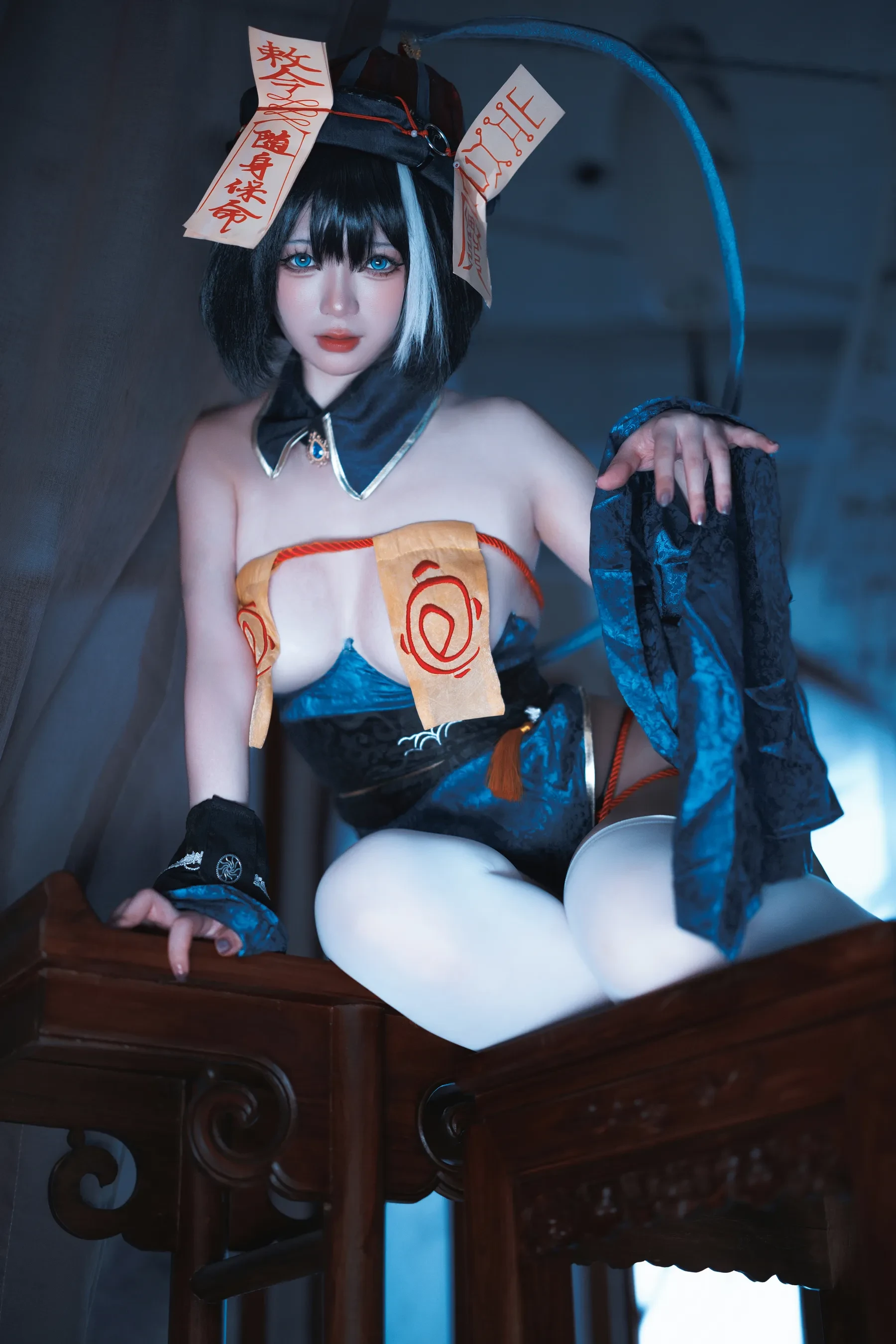 樱落酱w – 碧蓝航线 华甲僵尸 Cosplay-第3张