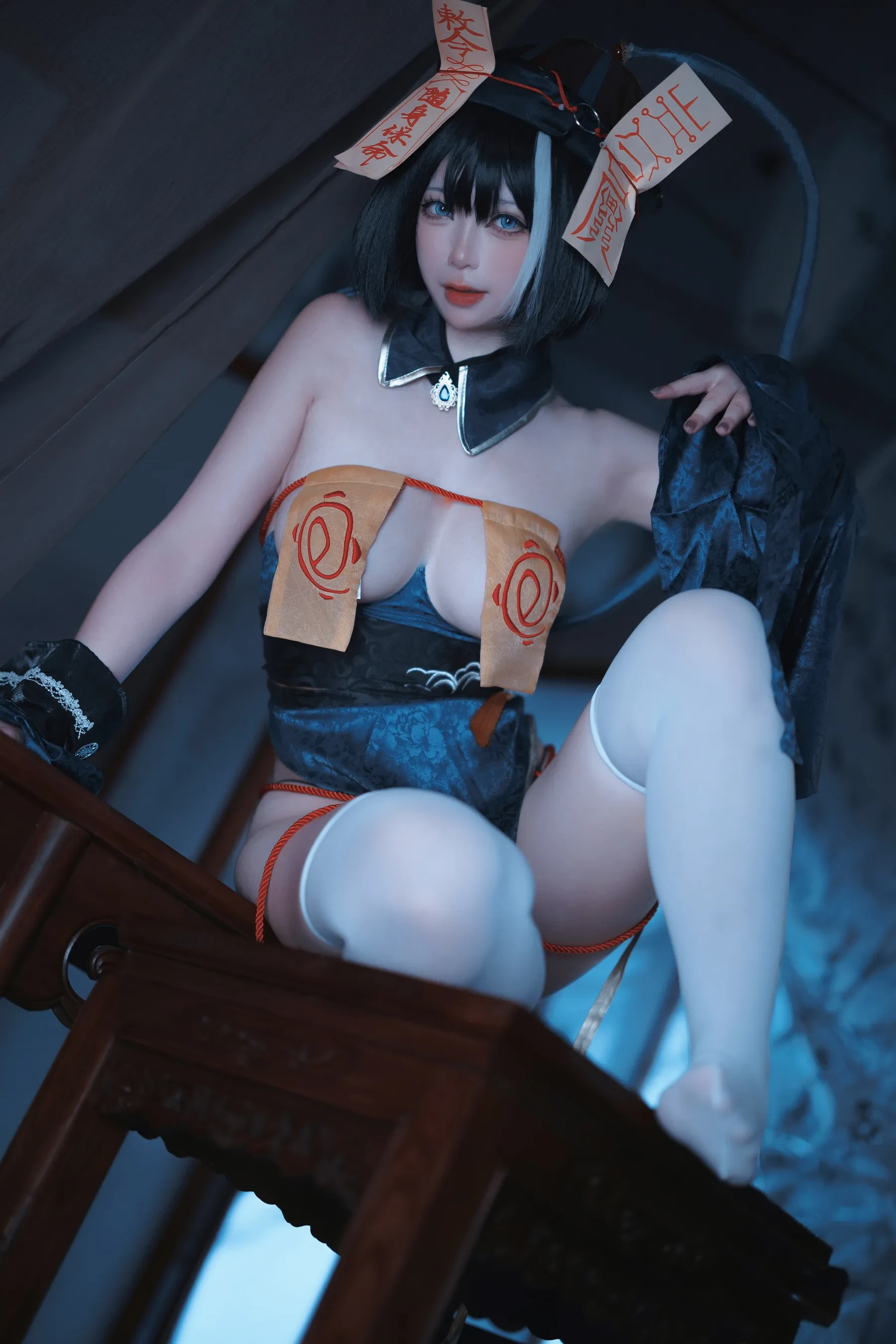 樱落酱w – 碧蓝航线 华甲僵尸 Cosplay-第4张