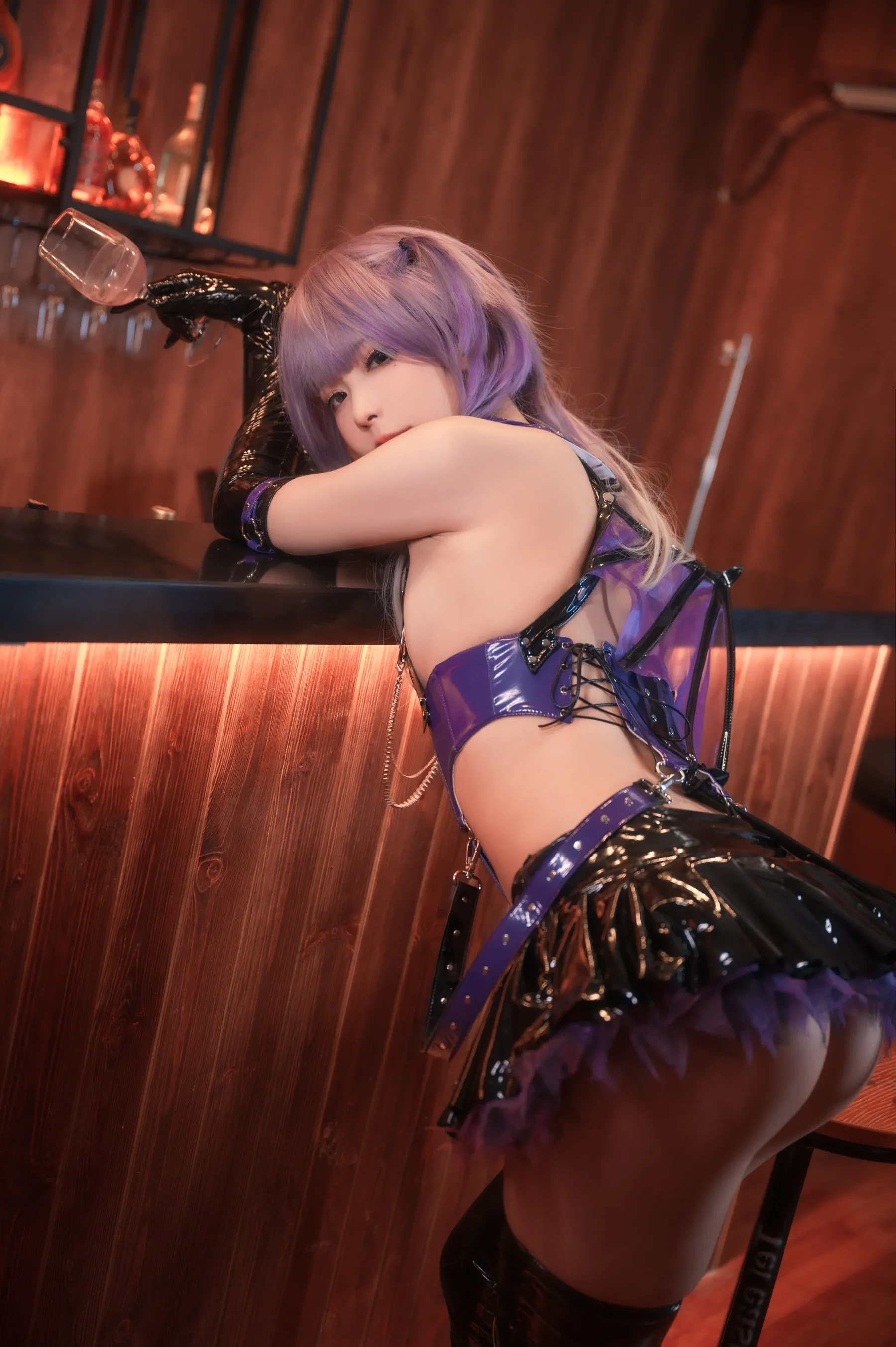 Quan冉有点饿 – 魅魔兔 Cosplay-第1张