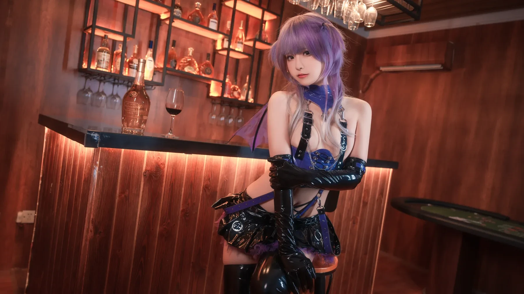 Quan冉有点饿 – 魅魔兔 Cosplay-第3张
